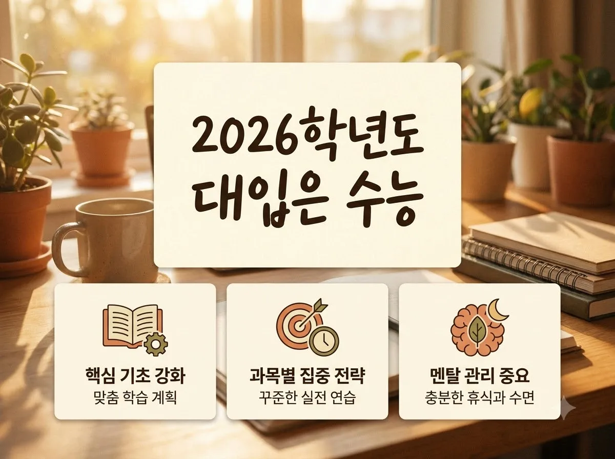 2026학년도 수능 최저학력기준 완화 대학별 분석과 3가지 핵심 주의점