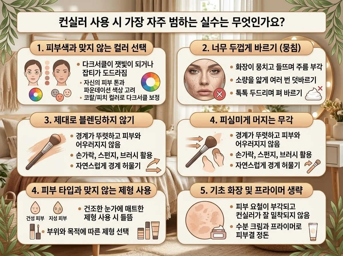 기미 잡티 컨실러 커버 자연스러운 방법, 뜨지 않는 3가지 밀착 기술 이미지 1