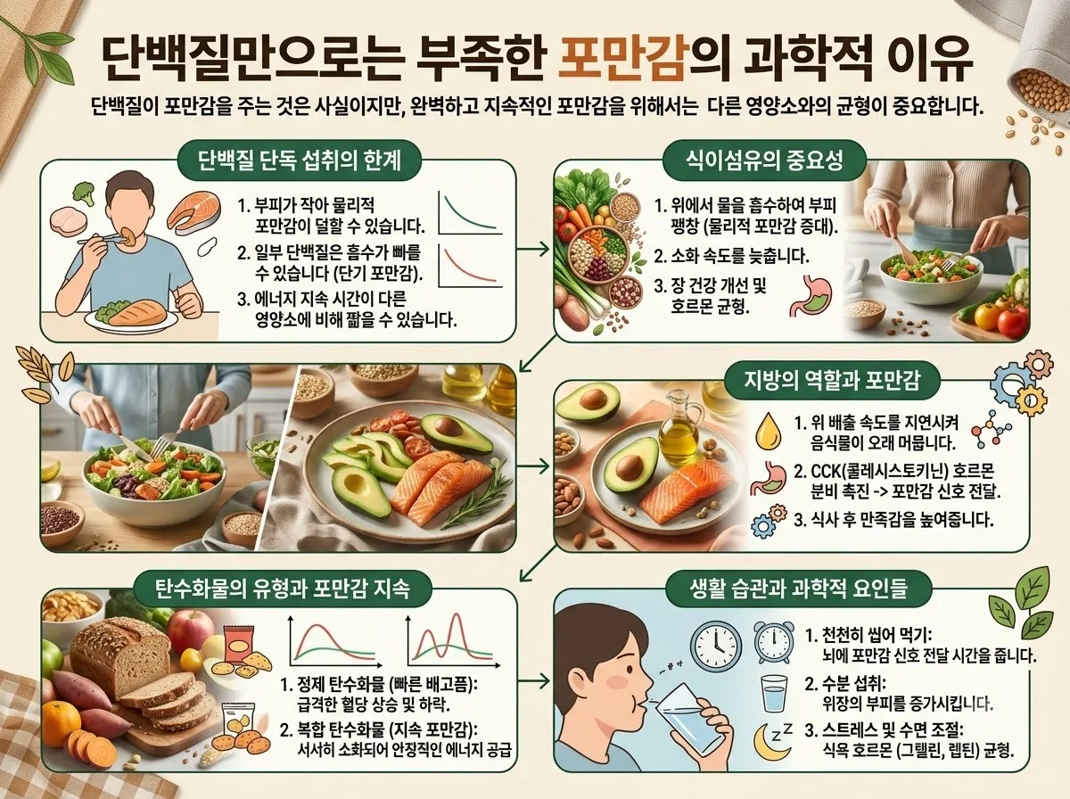 단백질보충제 식사대용 효능은? 2026년 체중 감량을 돕는 포만감 유지법 이미지 2