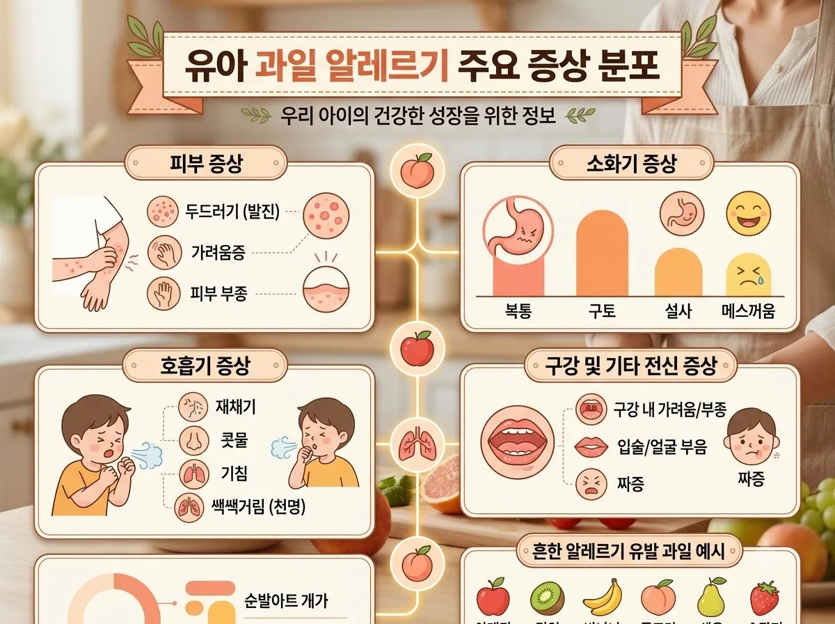 유아 수박 참외 알레르기 증상 4가지와 2026년 필수 대처법 이미지 1