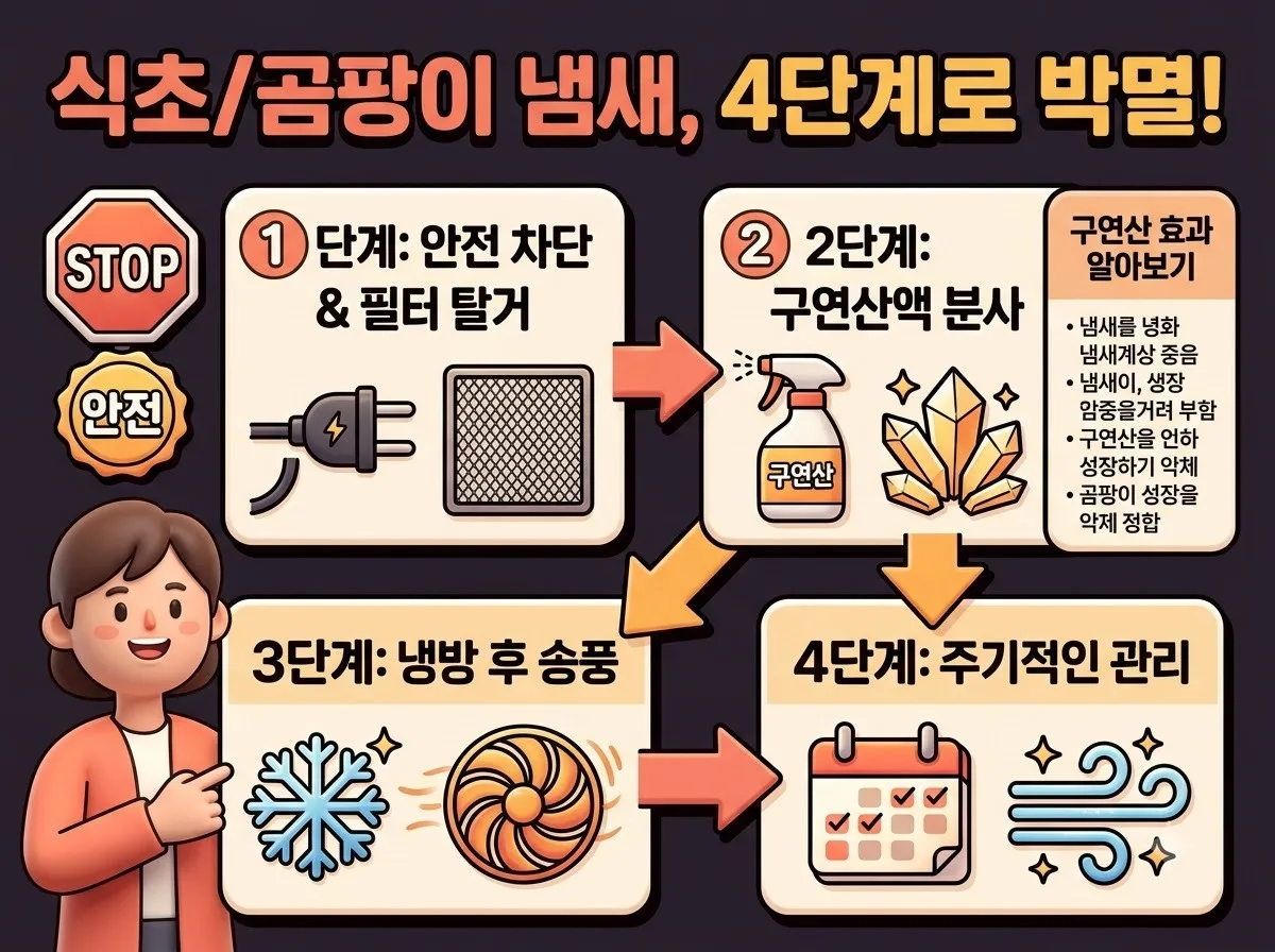 에어컨 식초 냄새 곰팡이 해결법, 2026년 최신 셀프 점검 가이드 이미지 2