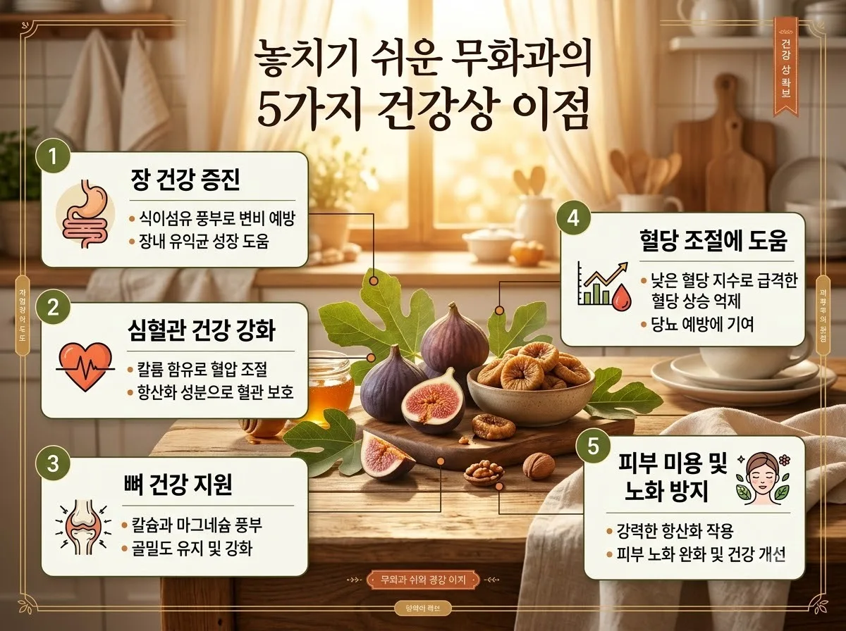 무화과 효능 5가지와 올바르게 먹는 방법, 2026년 제철 주의점 이미지 2