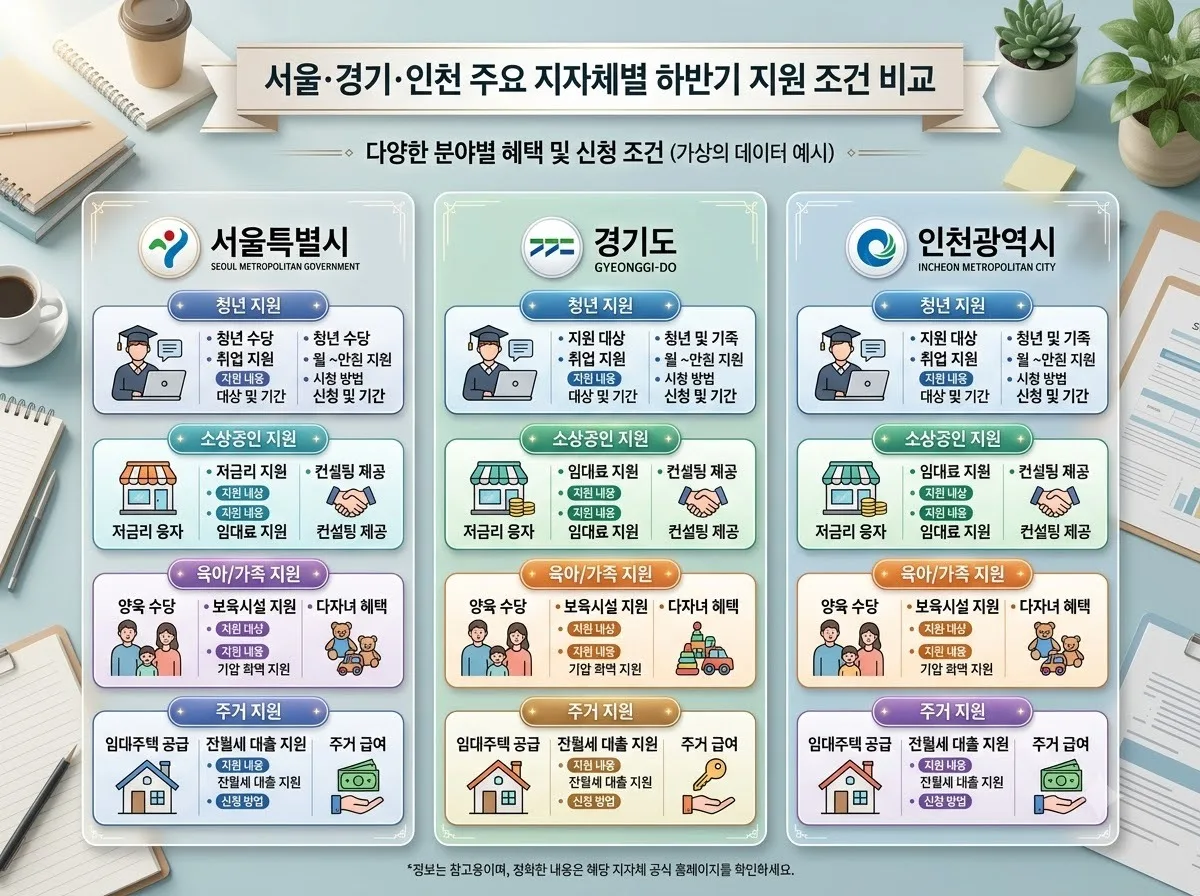 구직청년 자격증 지원 2026년 하반기 신청 지역과 필수 조건 이미지 2