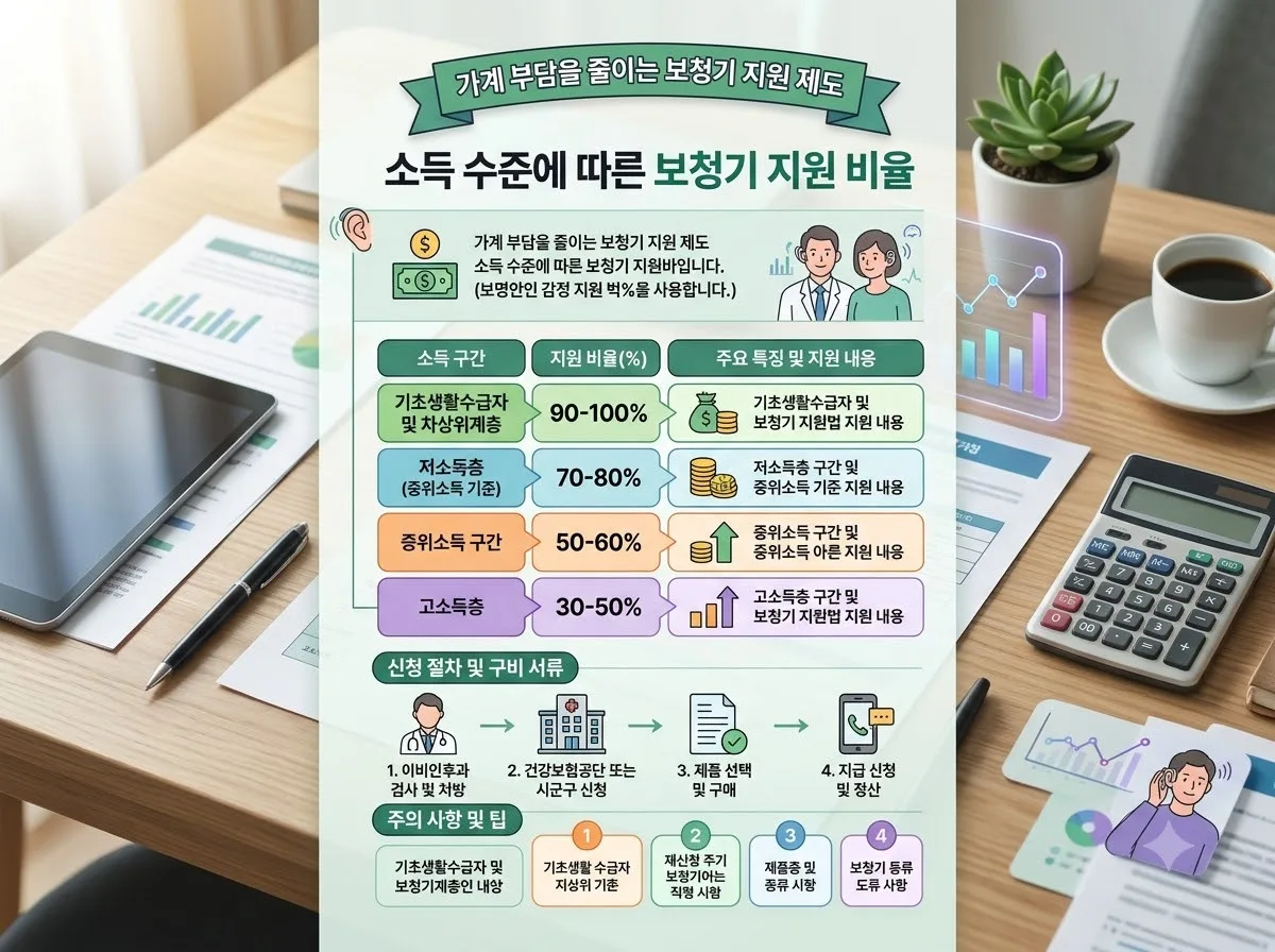 2026 보청기 지원금 131만원 신청 자격과 주의할 서류 3가지 이미지 2