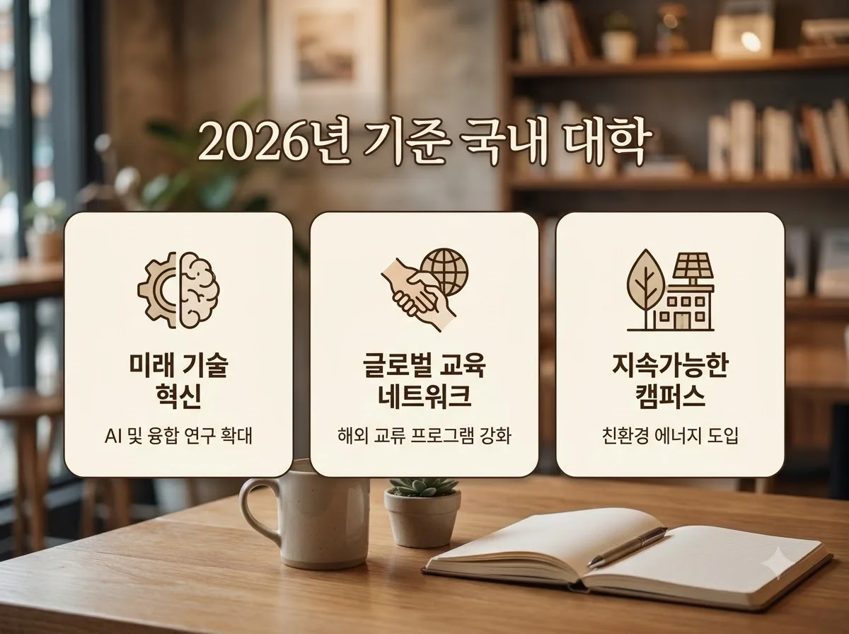 2026 대한민국 4년제 대학교 순위와 수험생이 자주 틀리는 선택 기준 3가지