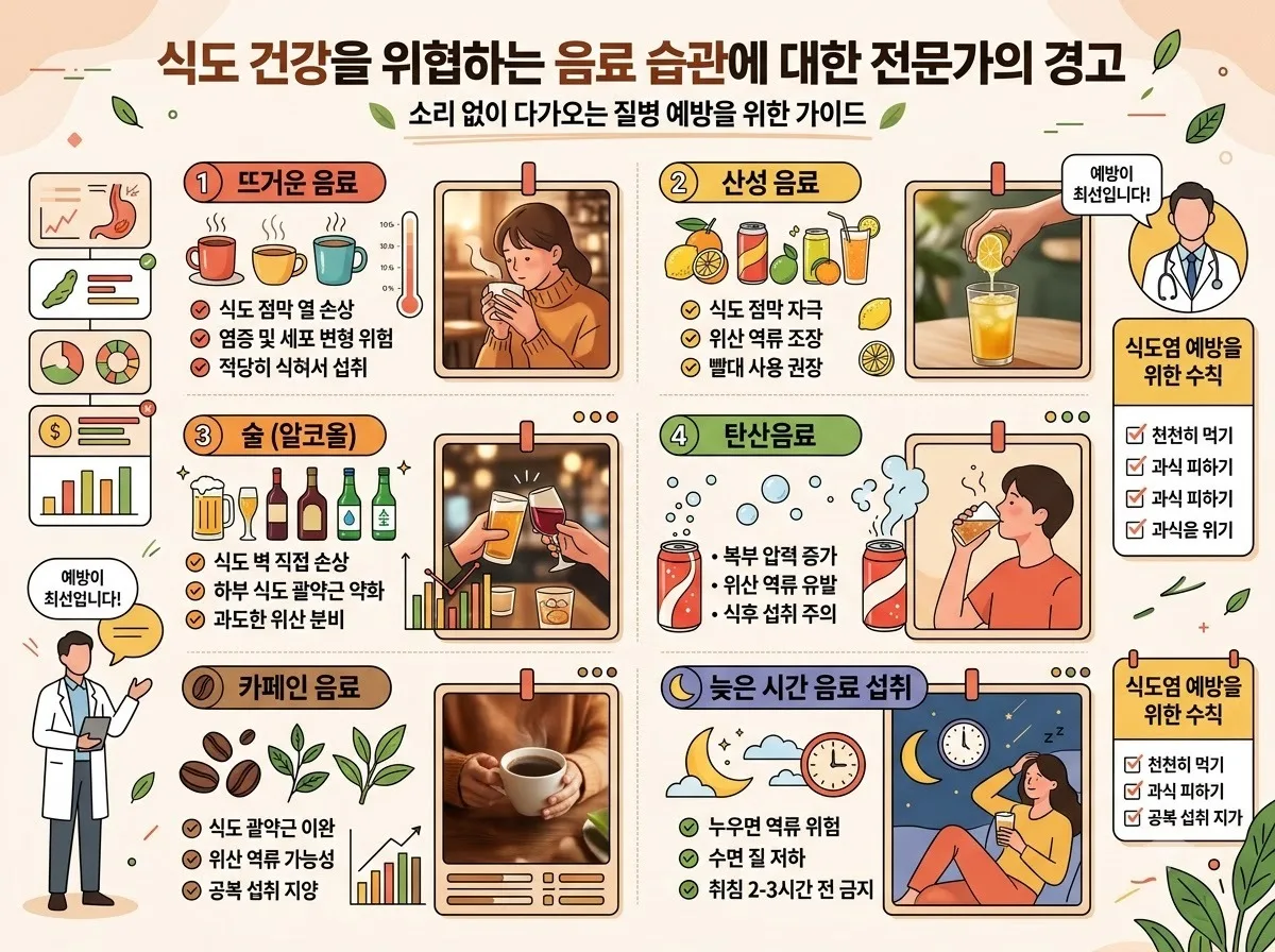 역류성식도염 원인 분석, 커피와 탄산음료가 위장에 주는 3가지 치명적 영향 이미지 1