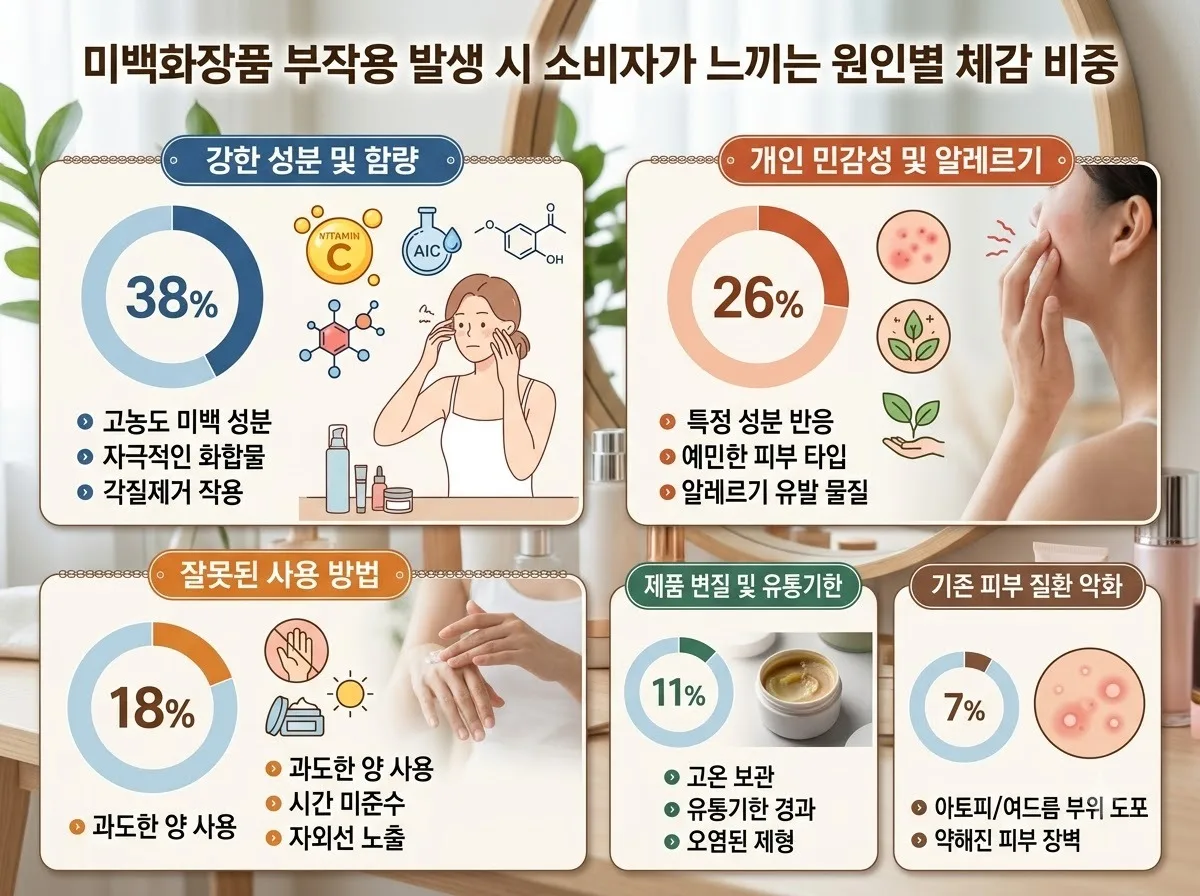 미백화장품 모공 넓어지는 이유 3가지와 2026년 피부 장벽 회복법 이미지 1