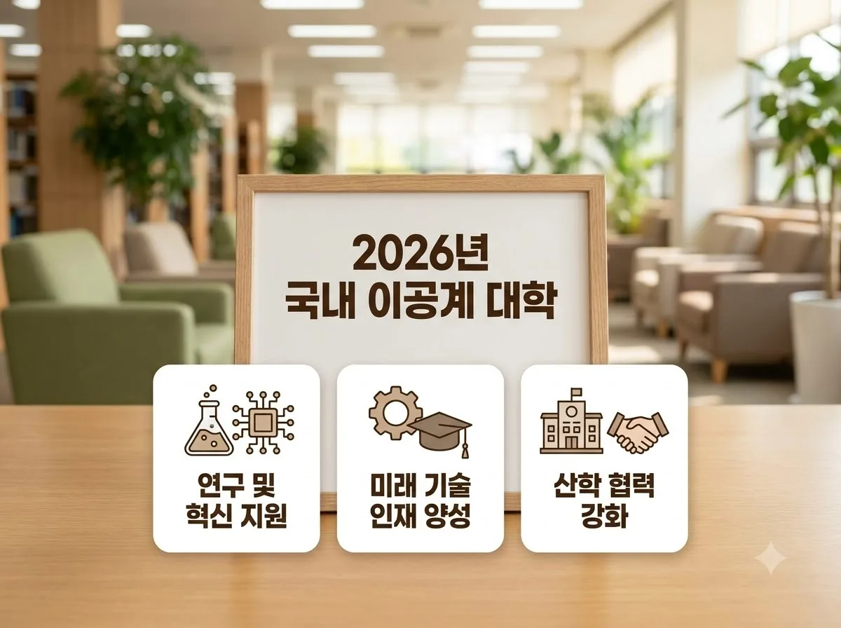 2026 국내 이공계 대학교 순위 비교와 수험생이 빠지기 쉬운 3가지 함정