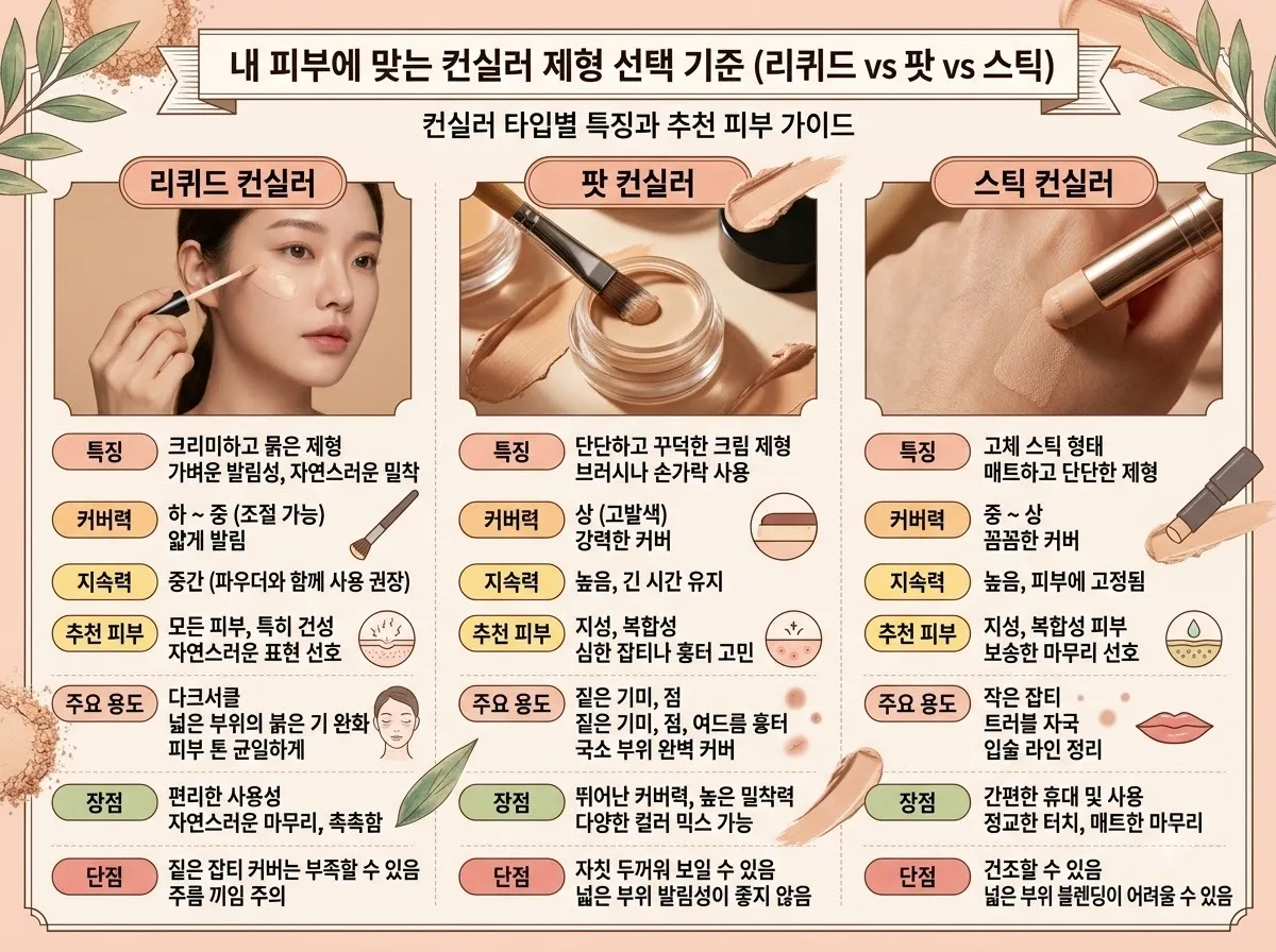 기미 잡티 컨실러 커버 자연스러운 방법, 뜨지 않는 3가지 밀착 기술 이미지 2