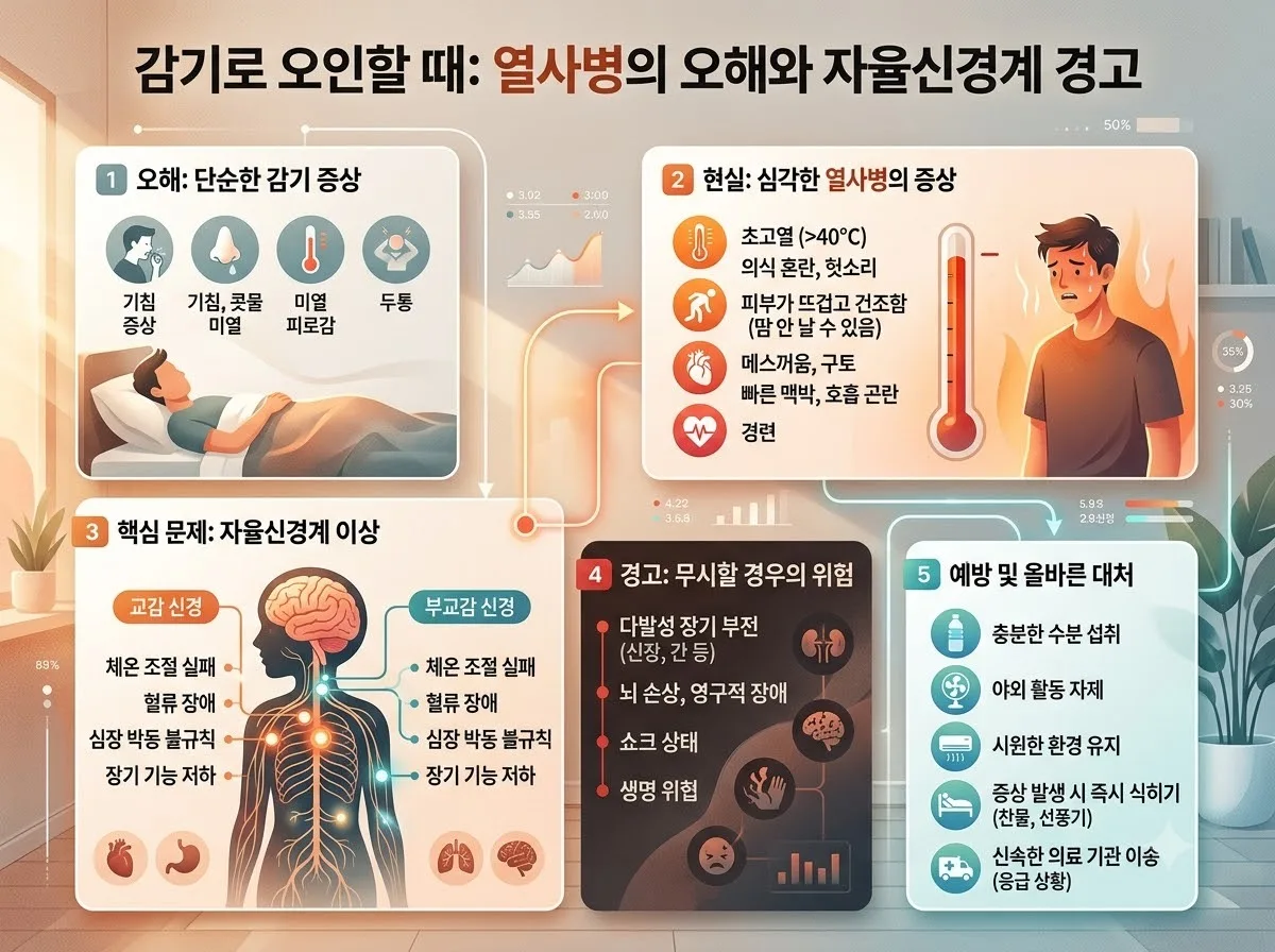 냉방병 증상 완화법 5가지, 2026년 여름철 두통·오한 해결책 이미지 2