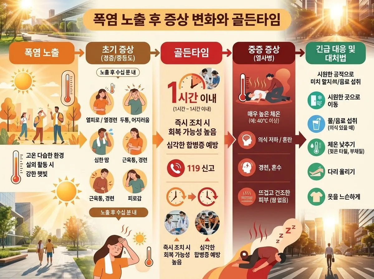 2026년 여름 어지럼증과 온열질환 구별법, 꼭 확인해야 할 3가지 증상 이미지 2