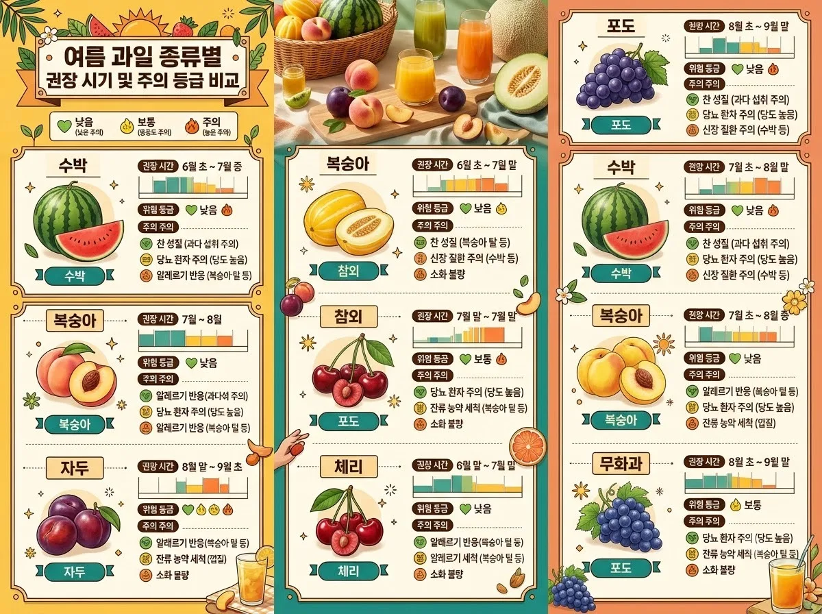 영유아 여름 과일 첫 시식 주의사항: 아토피·발진 예방 5가지 수칙 (2026) 이미지 1