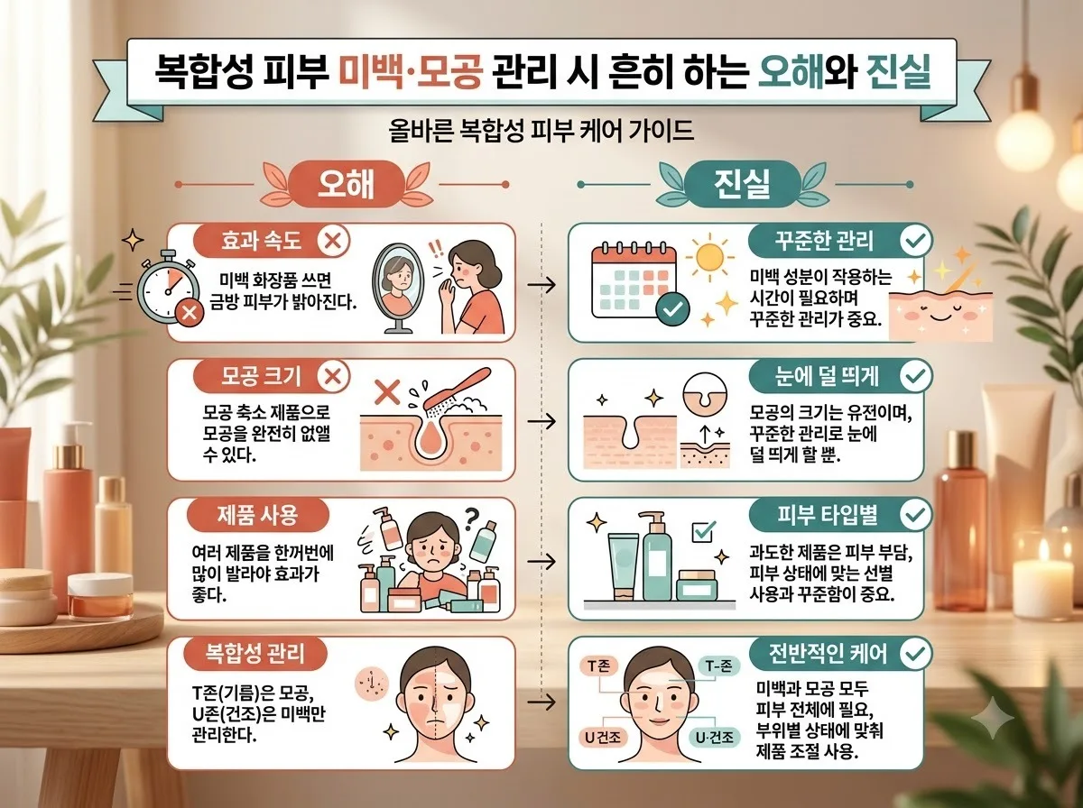 20대 복합성 피부 미백 모공 세럼 추천 및 실패 없는 3가지 선택법 이미지 2