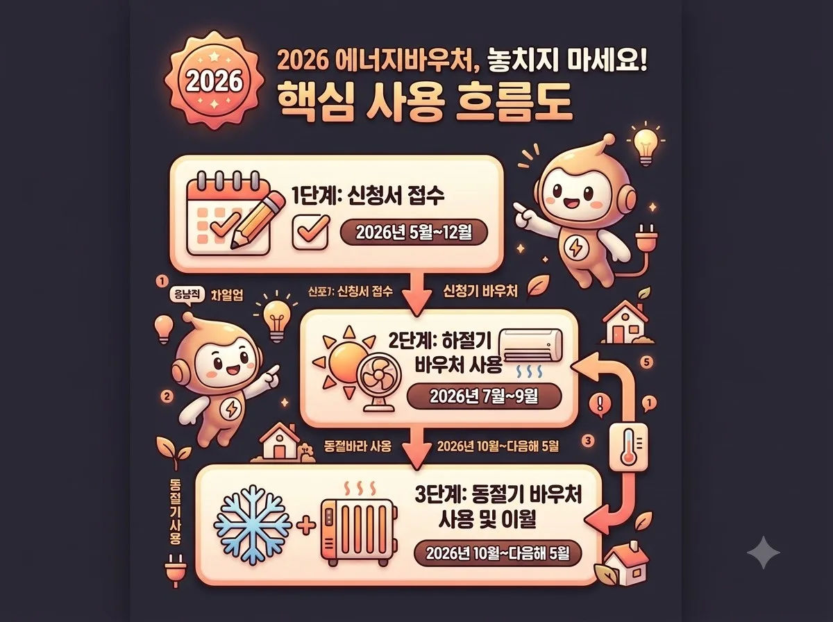 에너지바우처신청 잔액조회 2026년 신청법과 잔액 안 날리는 비법 이미지 2