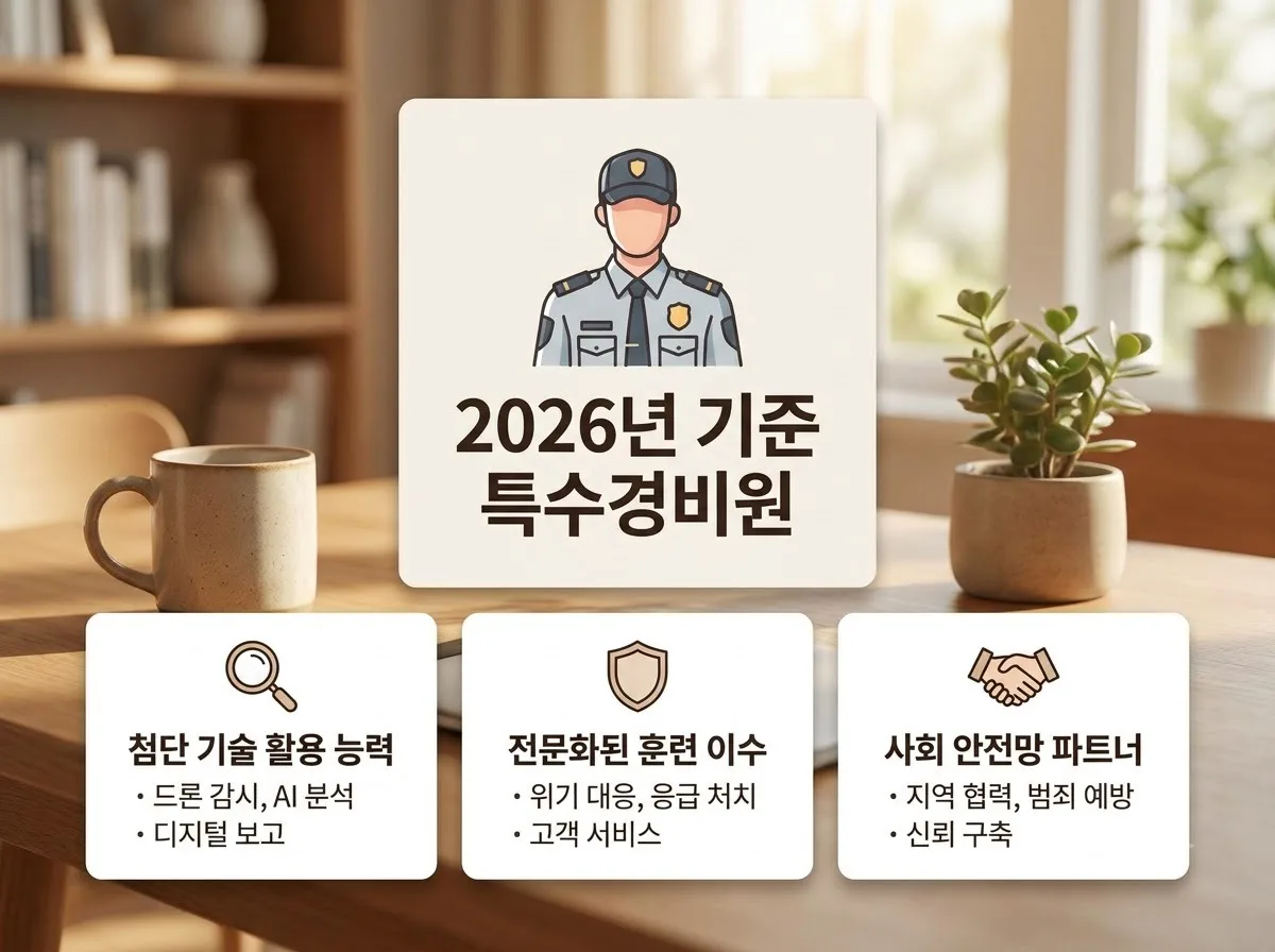 특수경비원 신체검사 합격 기준 5가지와 2026년 필수 결격사유 확인
