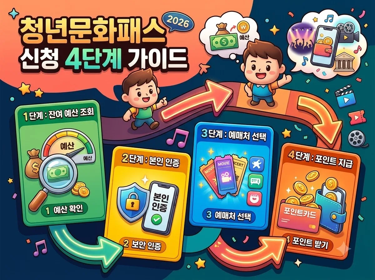 2026 청년문화예술패스 추가 신청 대상과 주의할 점 3가지 이미지 1