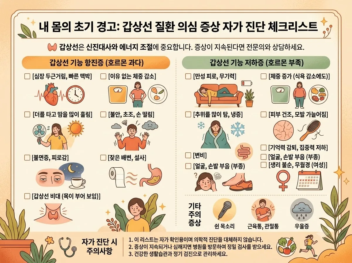 갑작스러운 탈모와 생리양 변화 갑상선질환 증상 연관성 3가지 주의점 이미지 2