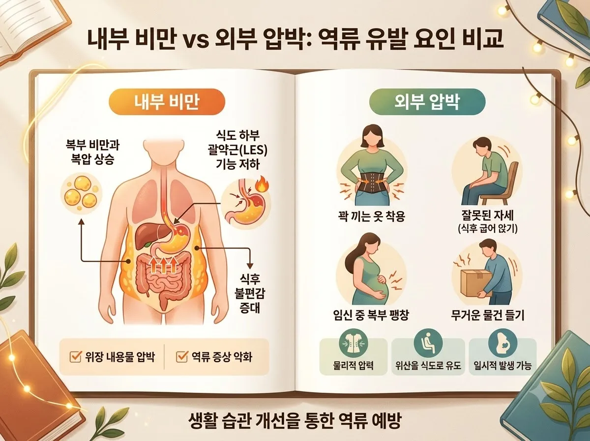 복부 비만과 꽉 끼는 옷의 위험성: 역류성식도염 예방을 위한 3가지 수칙 이미지 2