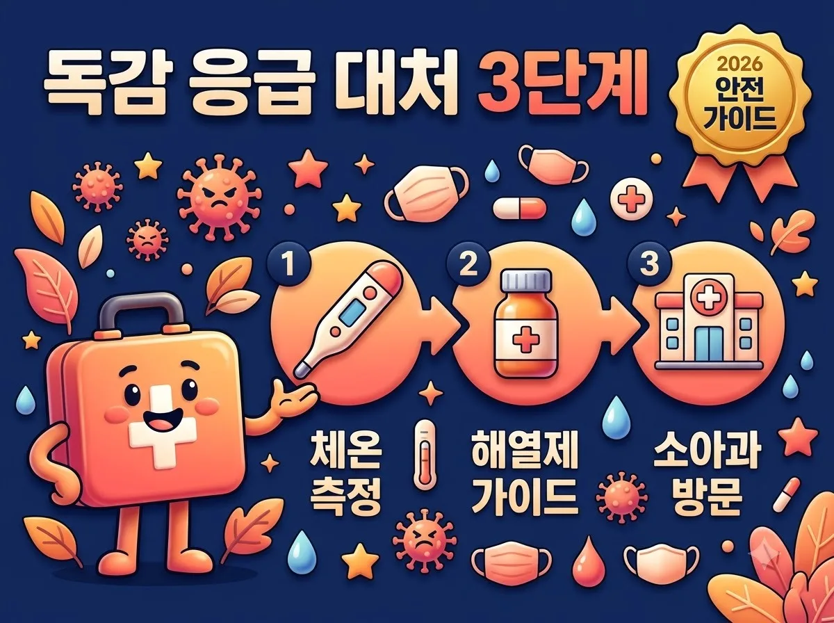 유아 독감 증상 구별법, 감기와 다른 결정적 차이 3가지 이미지 2