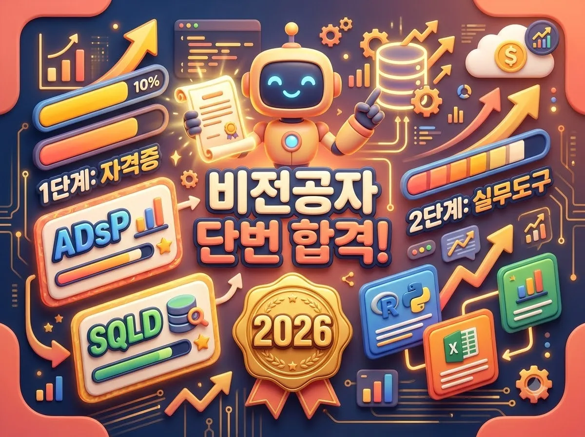데이터분석 자격증 취업 활용 분야와 2026년 초보자 합격 전략