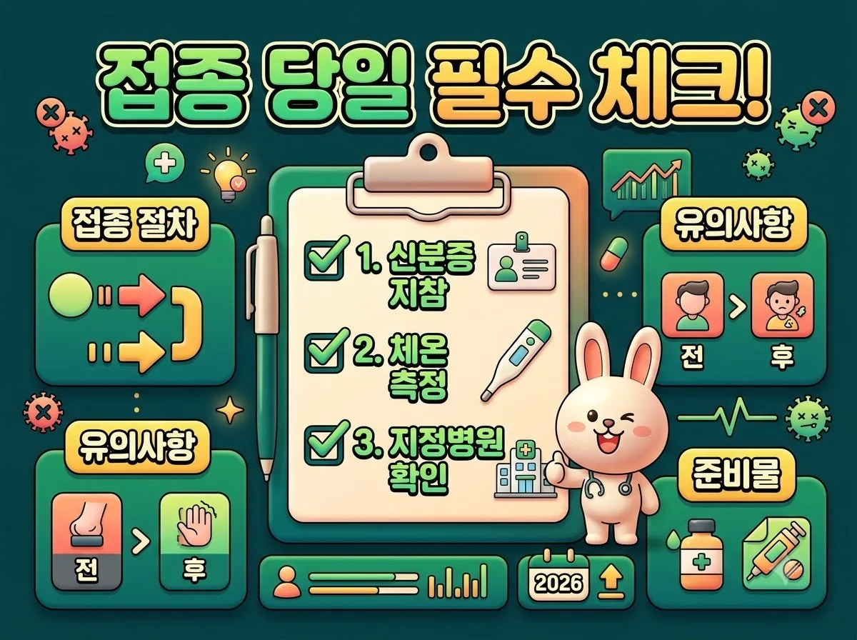 2026 어린이 독감 무료 예방접종 만 13세 대상과 일정 이미지 2