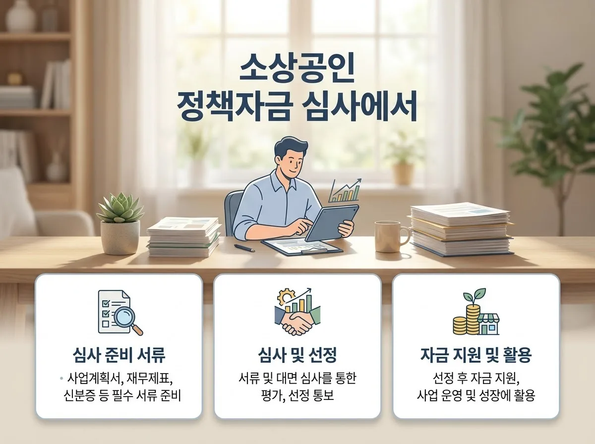 소상공인 정책자금 신청 매출액과 신용점수 심사 기준 2가지 2026년 최신