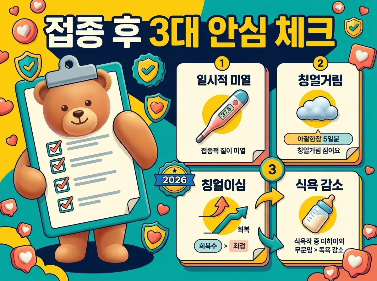 생후 6개월 아기 독감 예방접종 시기와 2026년 무료 대상자 주의사항 이미지 2