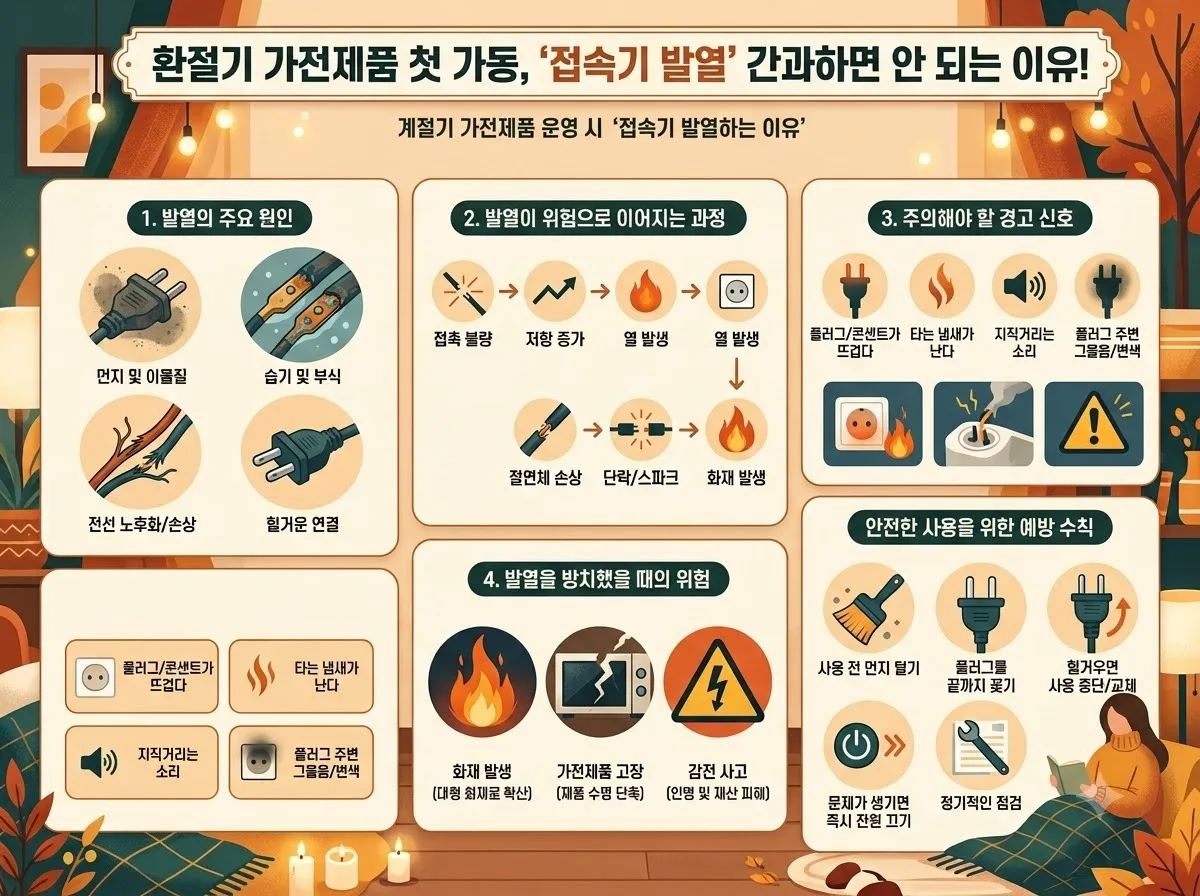 2026년 환절기 전기요 접속기 발열 및 접촉 불량 긴급 점검 기준 이미지 1