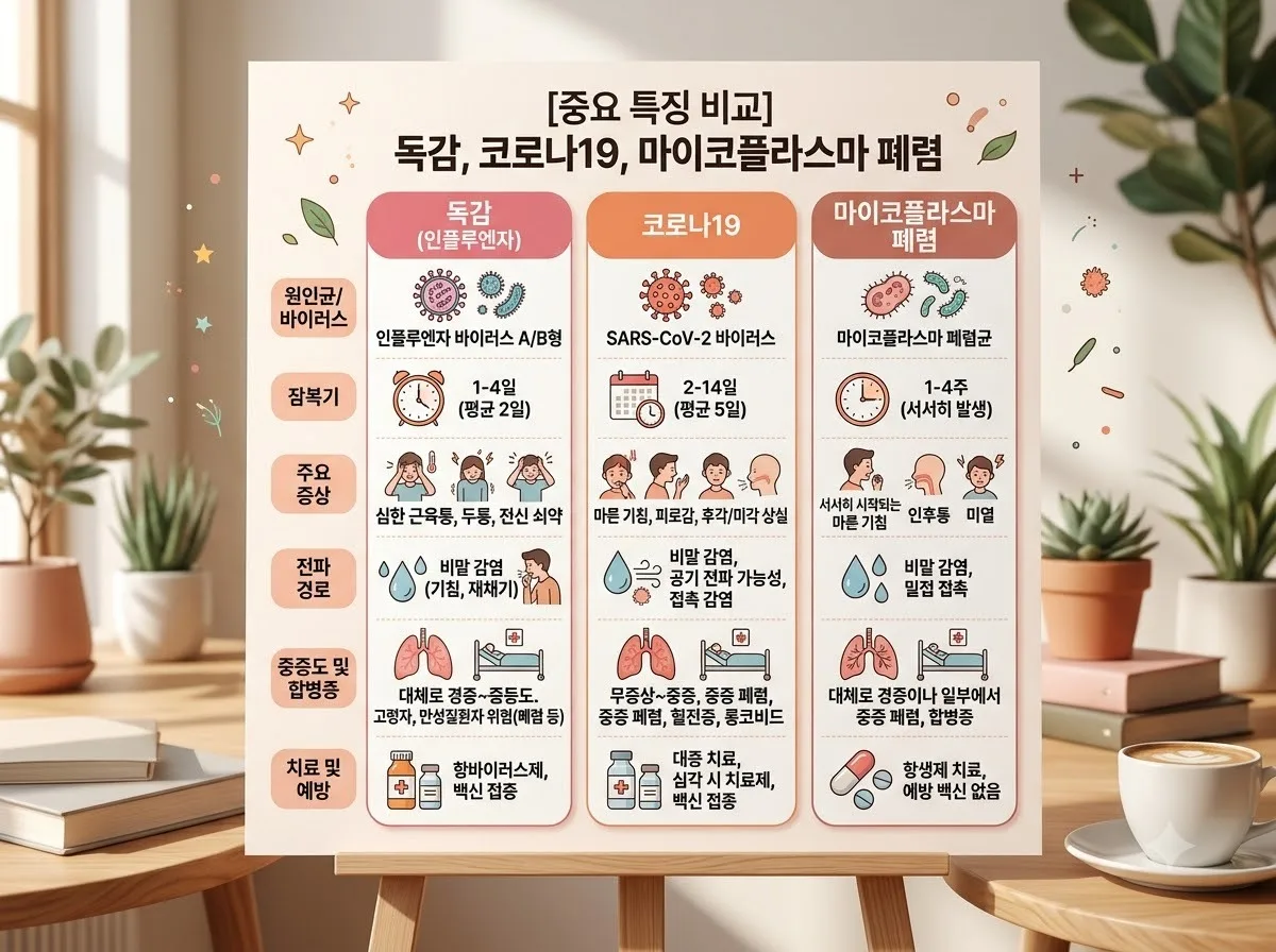 독감 검사 음성인데 고열 지속? 2026년 최신 원인 분석과 대처 방법 이미지 2
