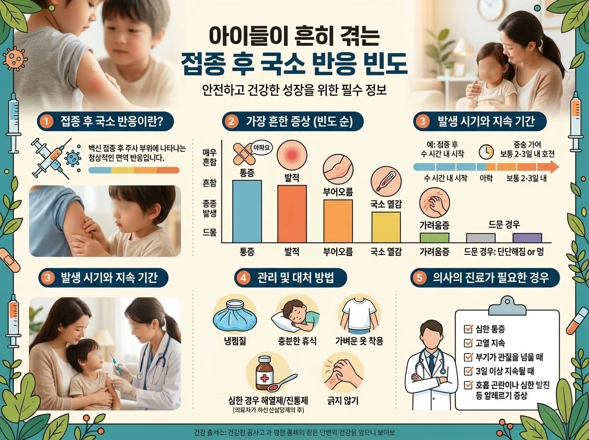 독감 예방접종 후 목욕 주의사항 2026년 아이 건강 관리법 이미지 2