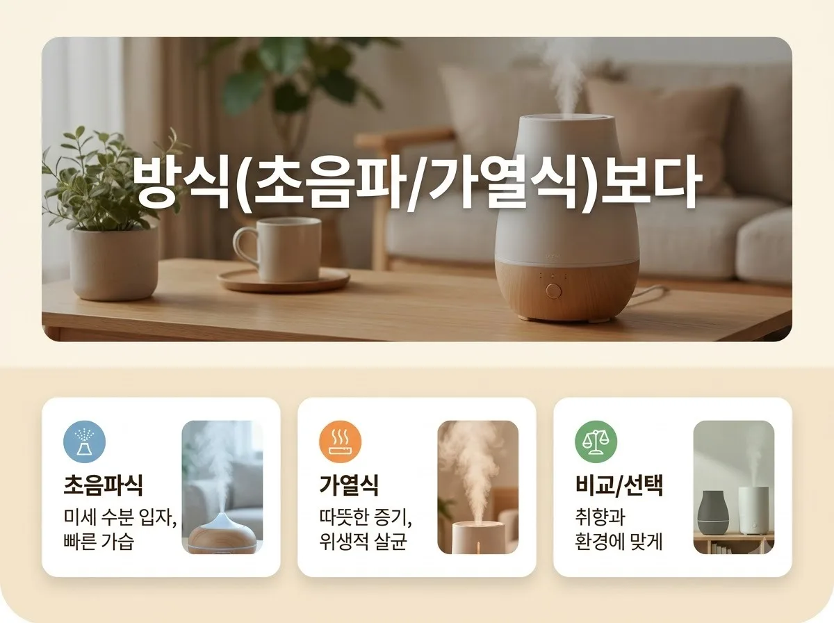 아기 가습기 고를 때 초음파 가열식 방식보다 중요한 3가지 (2026)
