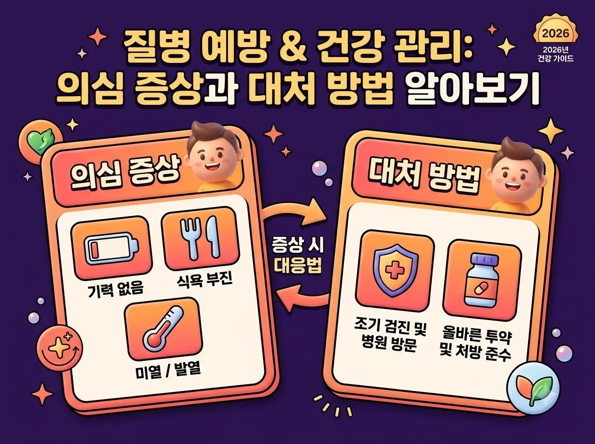 어르신 코로나 재감염 주의 증상 3가지와 2026년 대처 수칙 이미지 1