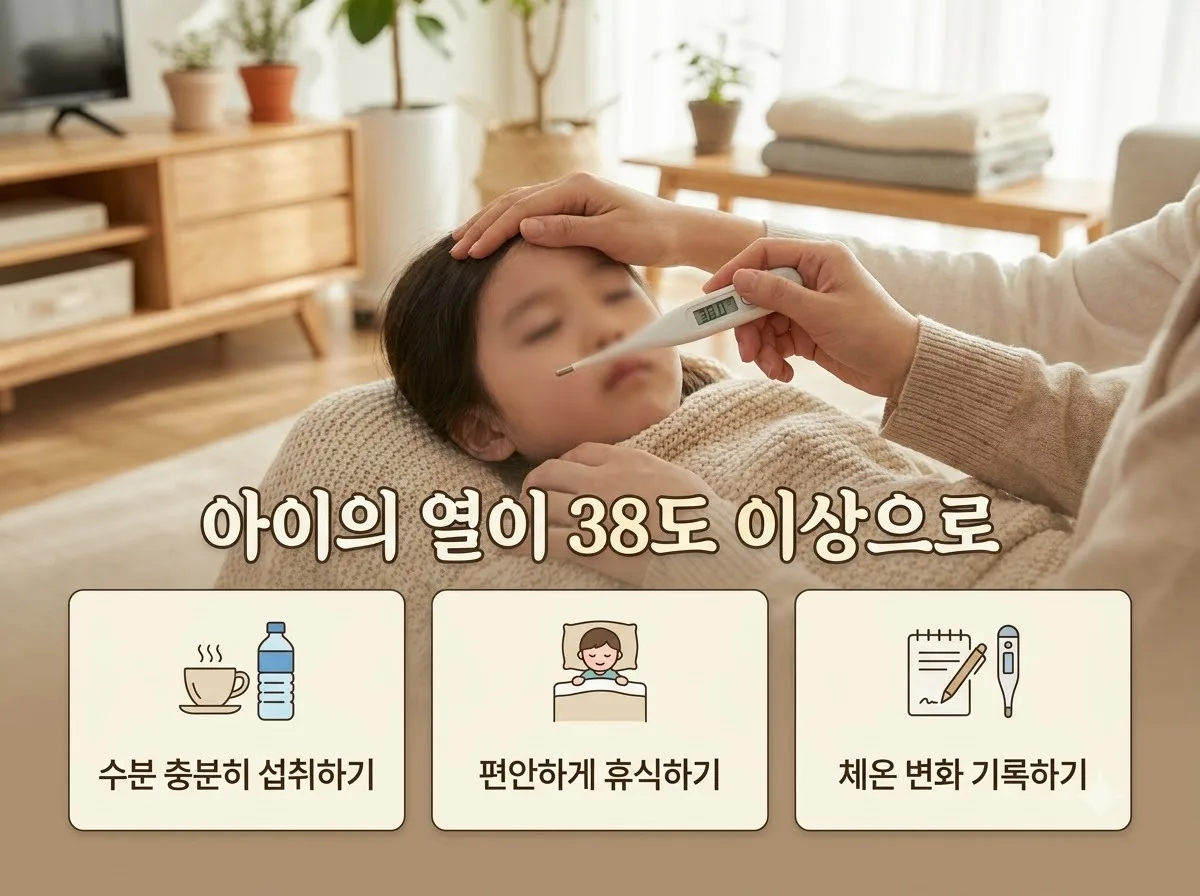 아이 갑자기 열날 때 감기 독감 코로나 구별법과 2026년 대응 수칙