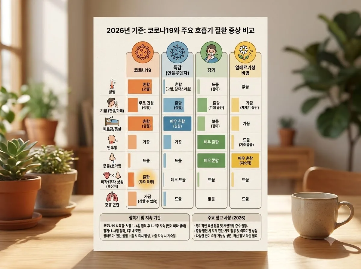 코로나 자가검사 음성인데 몸살 심할 때 꼭 확인할 5가지 이미지 2