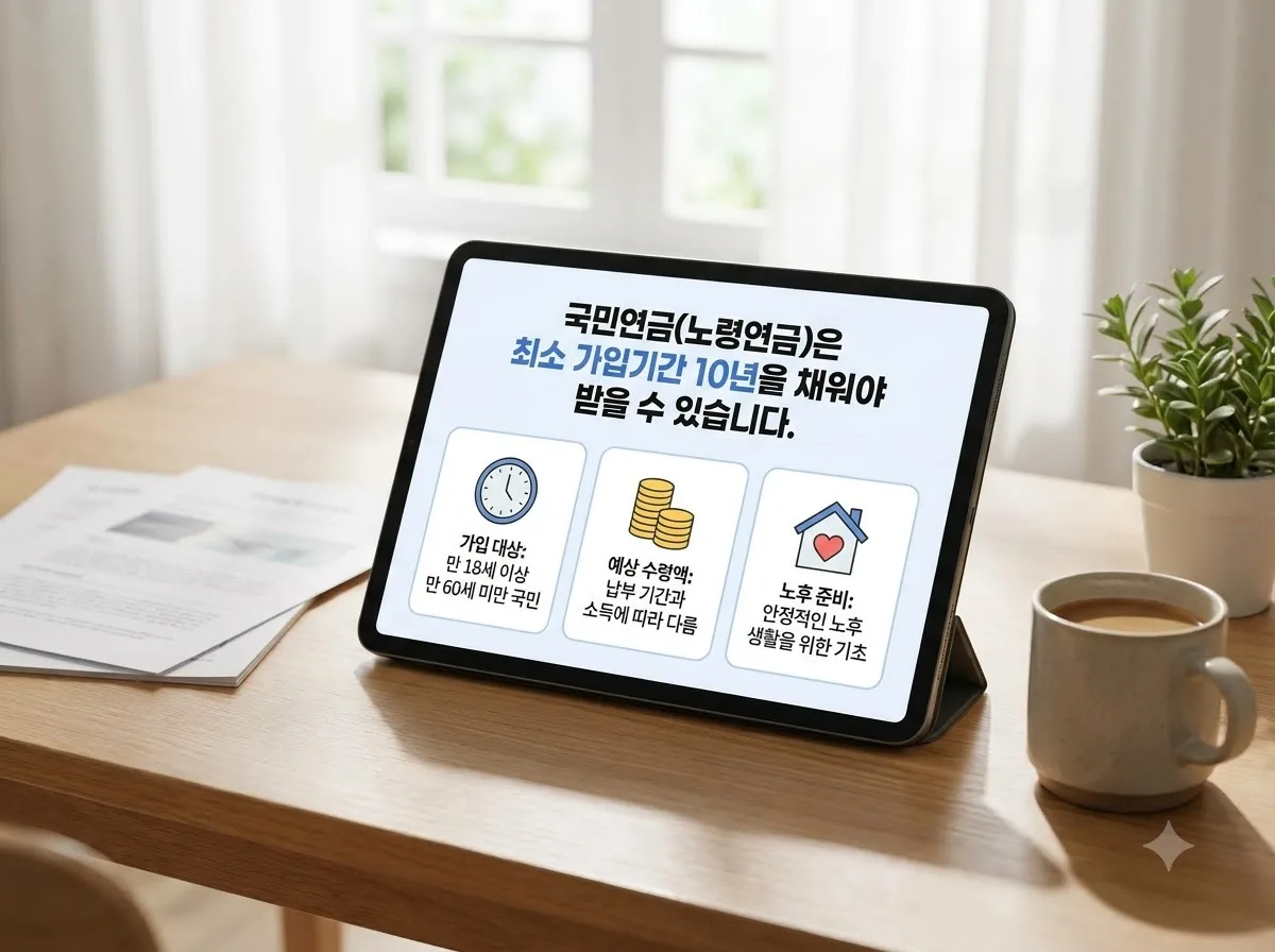 국민연금 수령 조건 2026년 기준 노령연금 자격과 수령액 높이는 3가지 방법