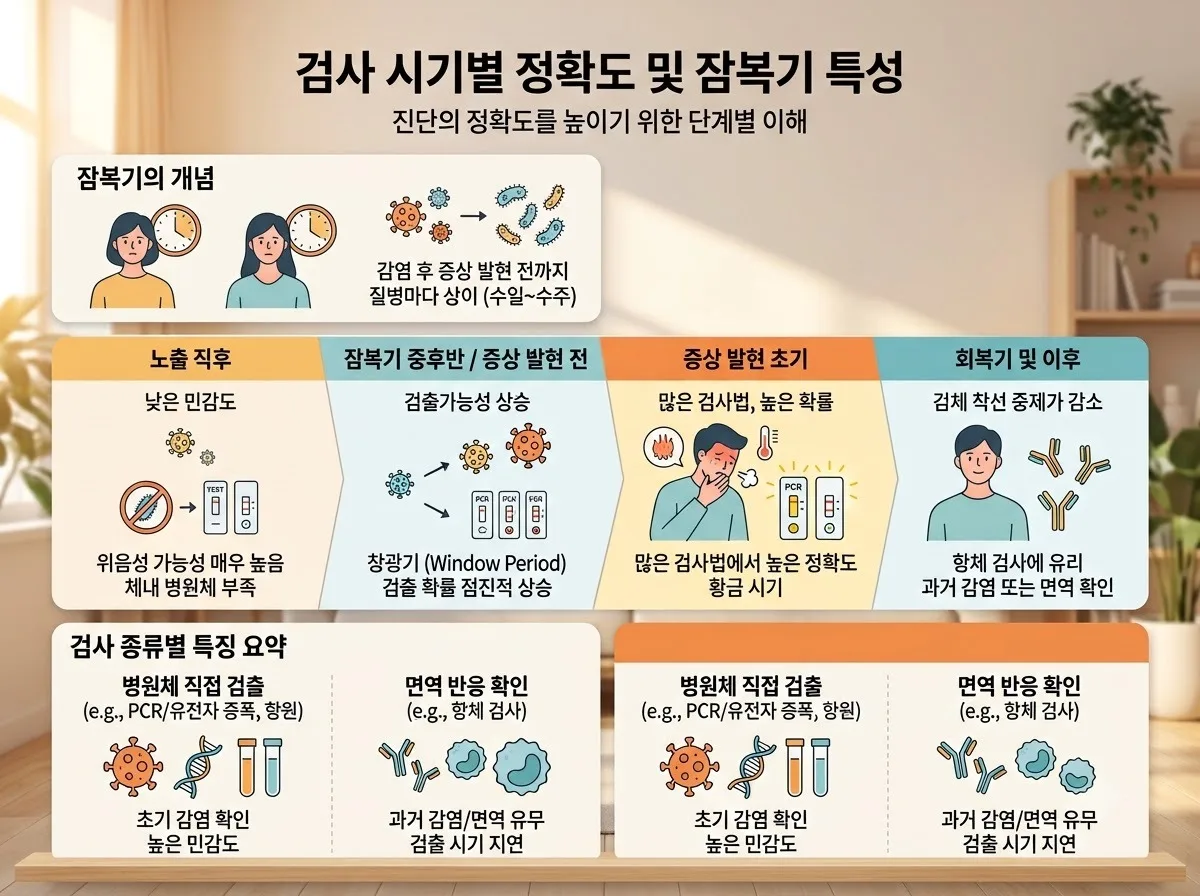 코로나 검사 시기 증상 없어도 받아야 할까? 2026년 최신 지침 3가지 이미지 2