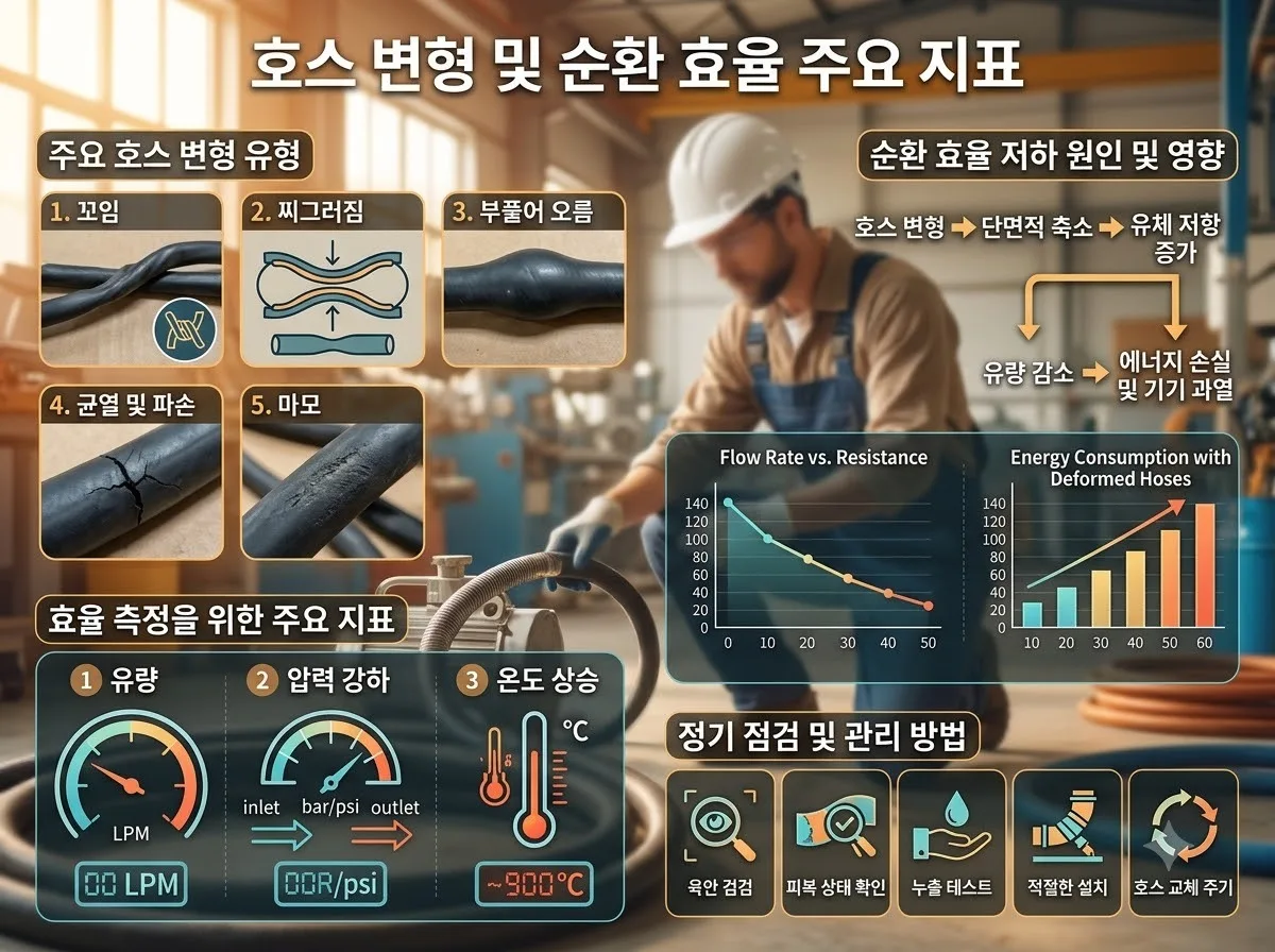 온수 순환 호스 눌림 복원: 2026년 순환 흐름 살리는 긴급 대처법 이미지 2