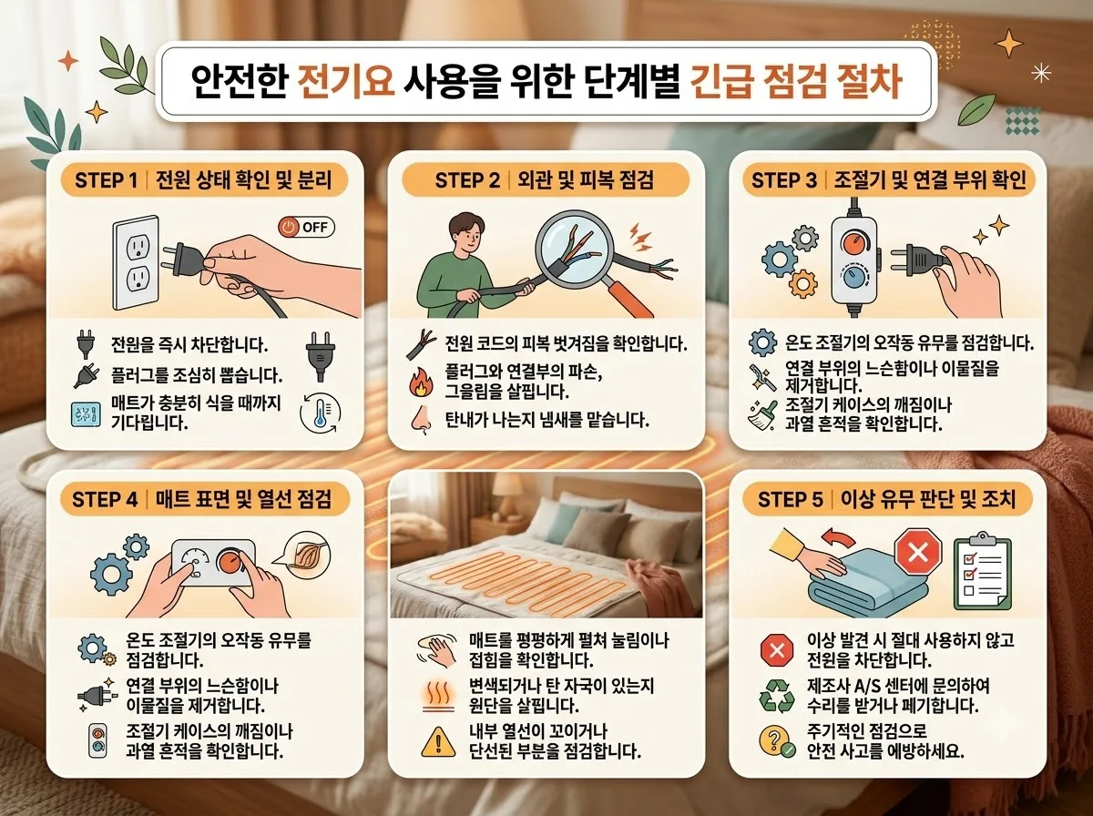 2026년 환절기 전기요 접속기 발열 및 접촉 불량 긴급 점검 기준 이미지 2