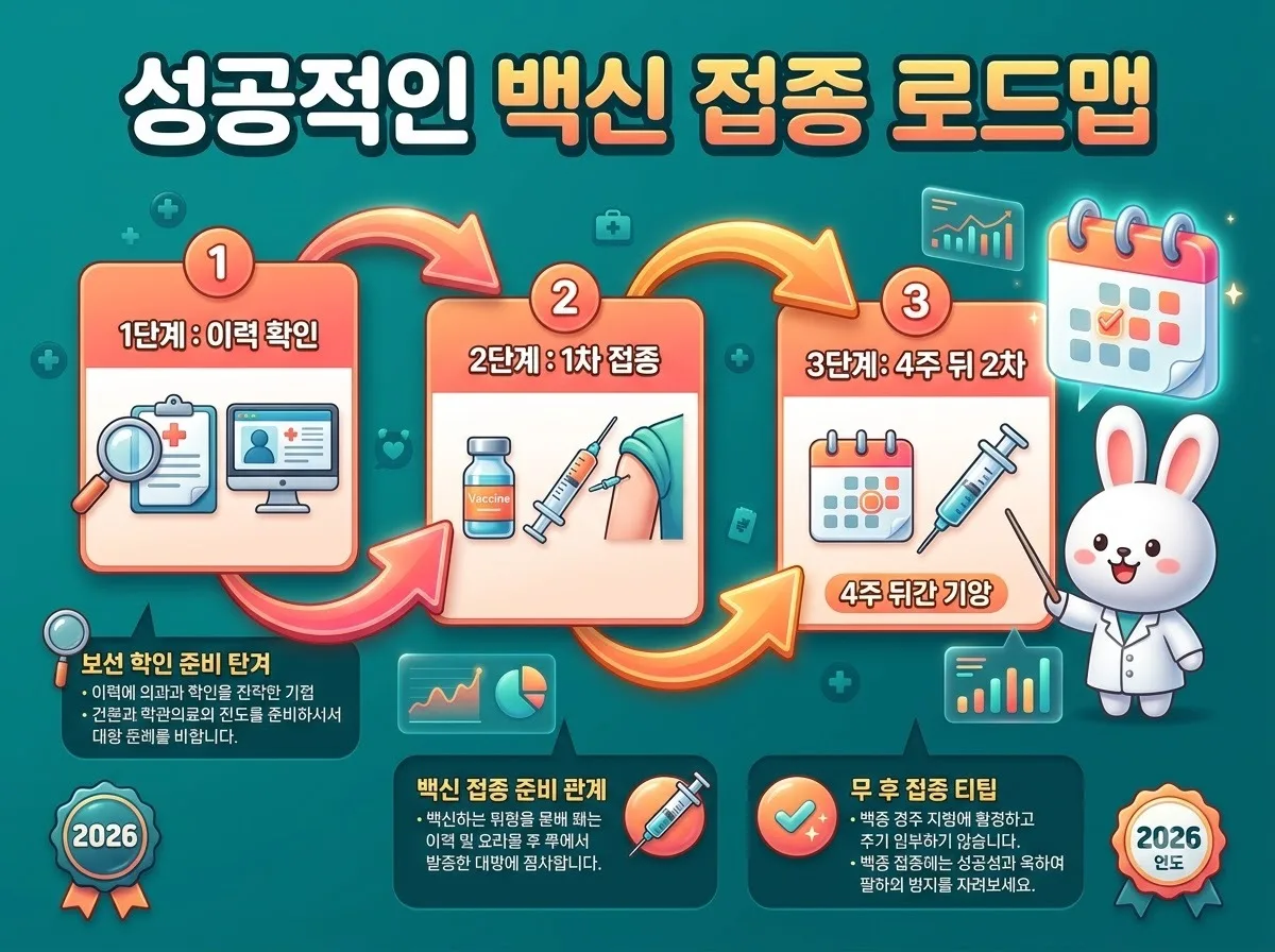 9세 미만 독감 예방접종 2번 맞는 대상과 2026년 주의사항 이미지 2