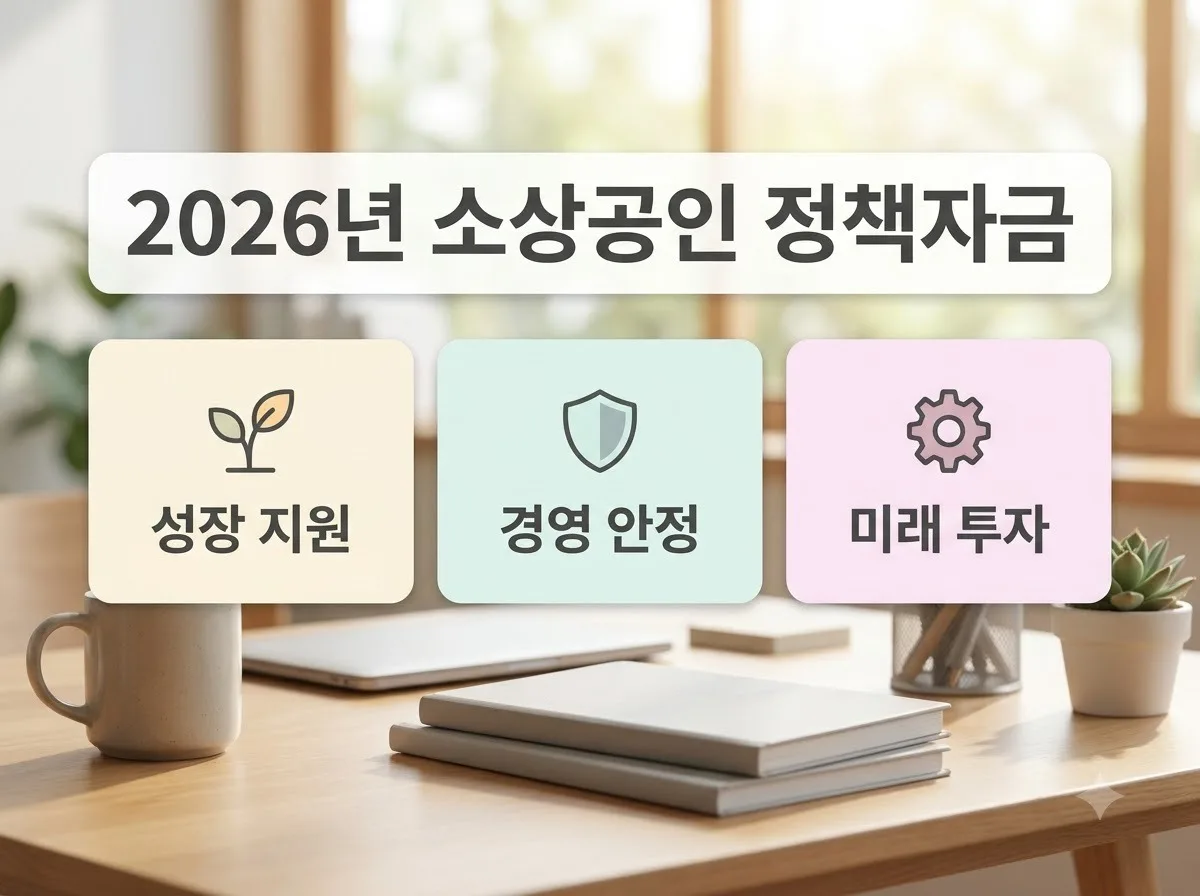 소상공인 정책자금 종류와 지원 대상 비교 2026년 신청 전 꼭 확인할 주의점