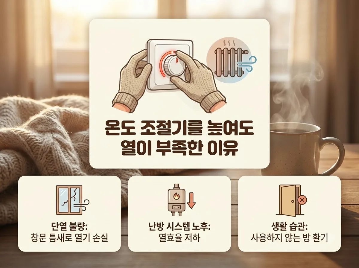 온도 다이얼을 올려도 미지근할 때? 2026년 바이메탈 센서 및 서모스탯 점검 5단계