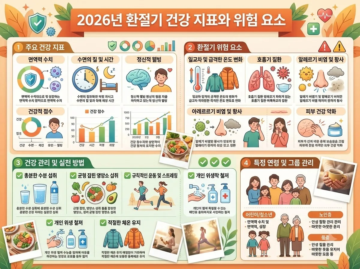 환절기 면역력 관리, 비염·노약자·영유아별로 꼭 챙겨야 할 주의사항 3가지 이미지 1