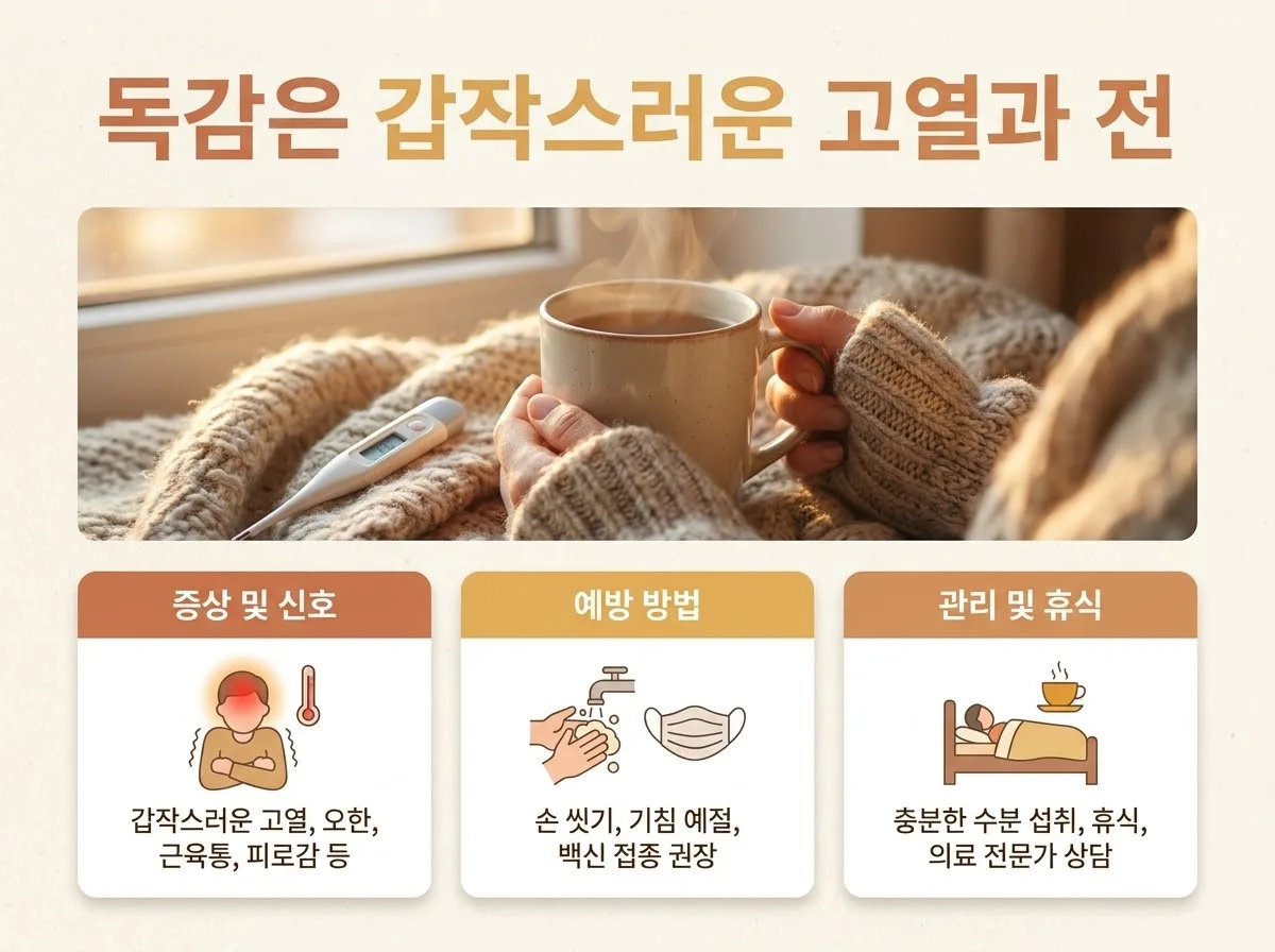 아이 독감 코로나 증상 비슷할 때 2026년 부모가 확인할 5가지