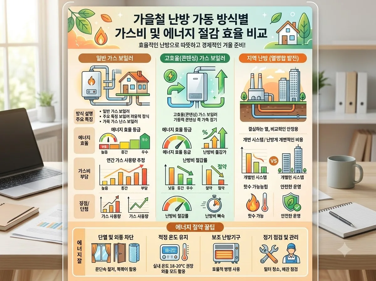 2026 가을 난방비 보일러 외출과 온열매트 병행 시 절감 효과 이미지 1