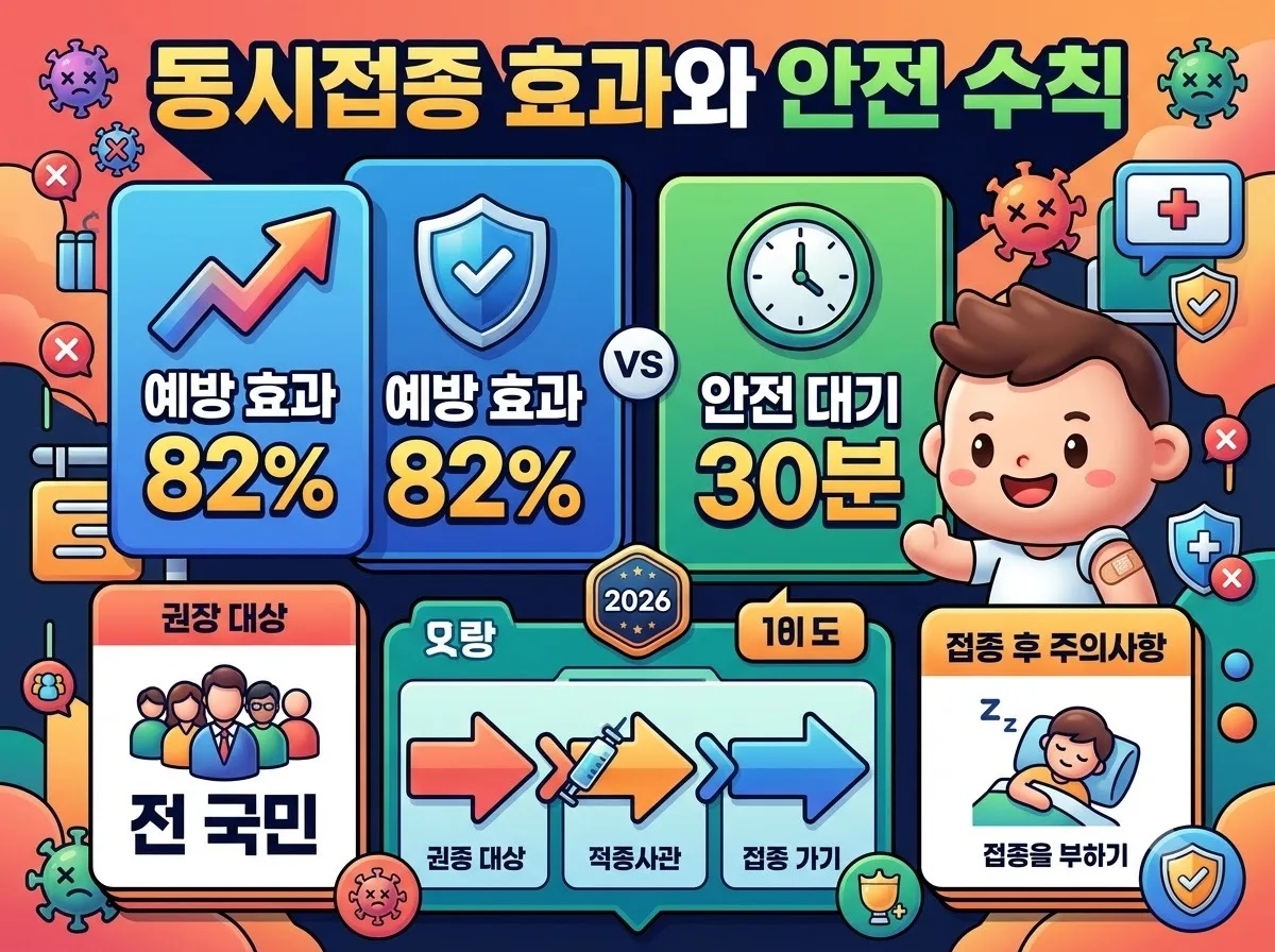 부모님 환절기 건강관리, 독감 코로나 동시접종 전 확인할 3가지 이미지 2