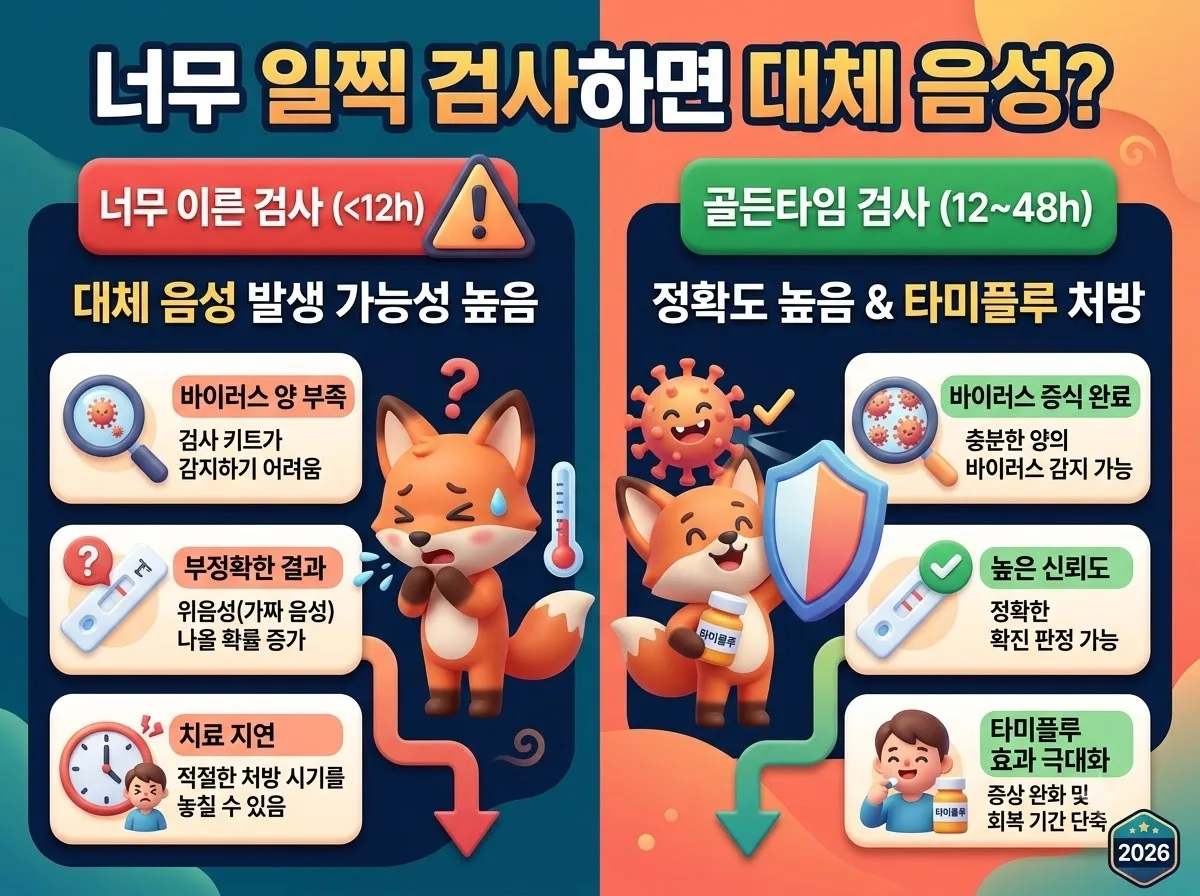 독감 검사 언제 받나? 증상 시작 후 12~48시간 골든타임인 이유 이미지 2
