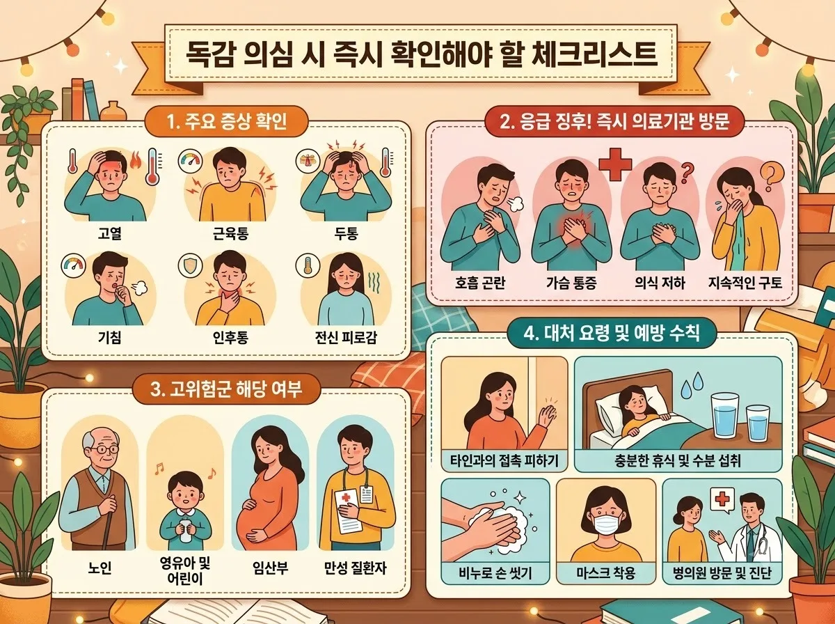 독감 검사 시기 증상 후 48시간 이내 받아야 하는 구체적 이유 이미지 2