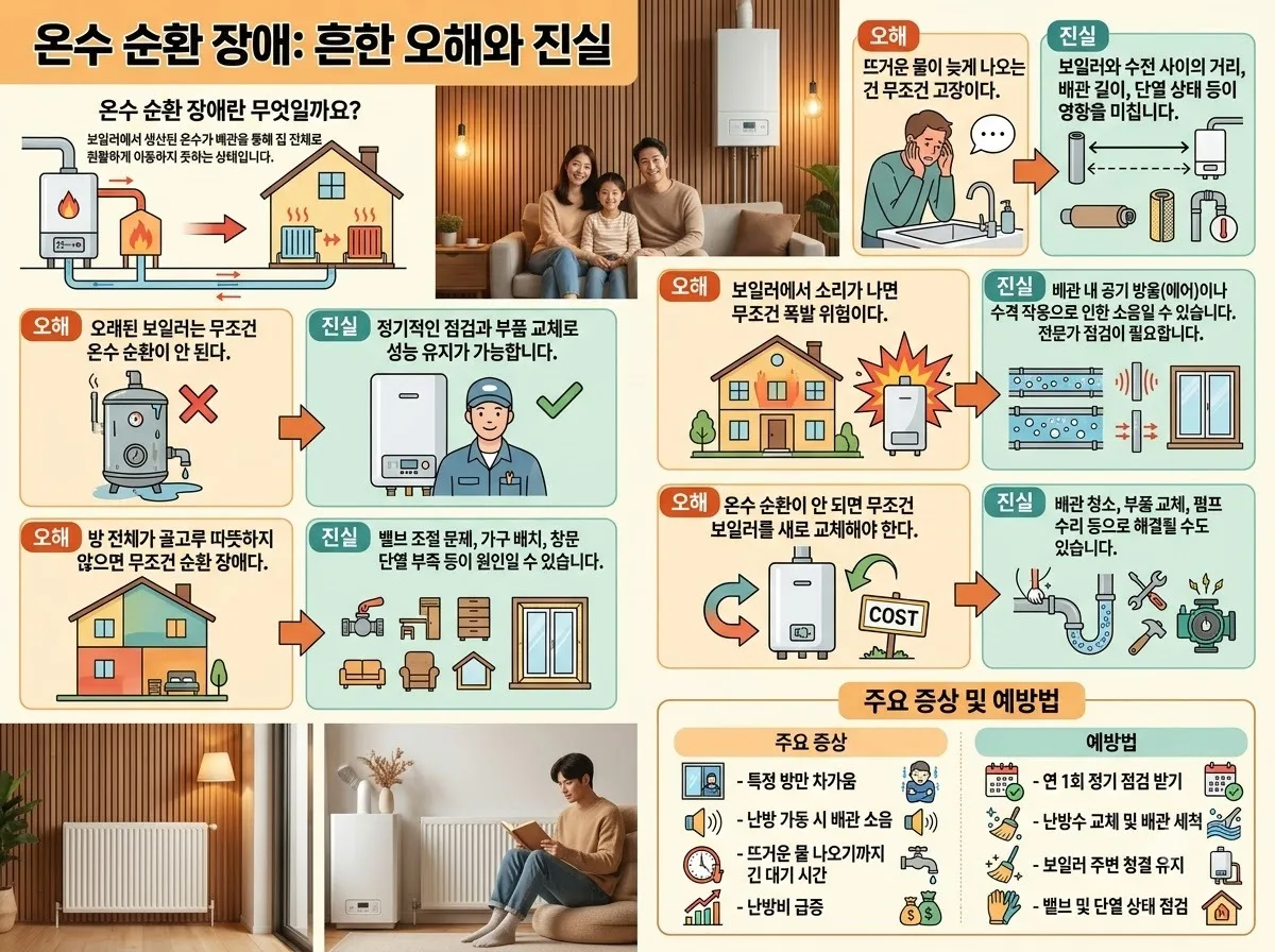 온수 순환 호스 눌림 복원: 2026년 순환 흐름 살리는 긴급 대처법 이미지 1