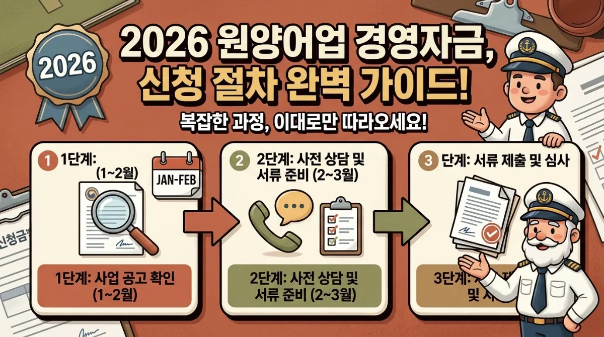 2026년 원양어업 경영자금: 신청부터 혜택까지 3가지 핵심 주의사항 이미지 1