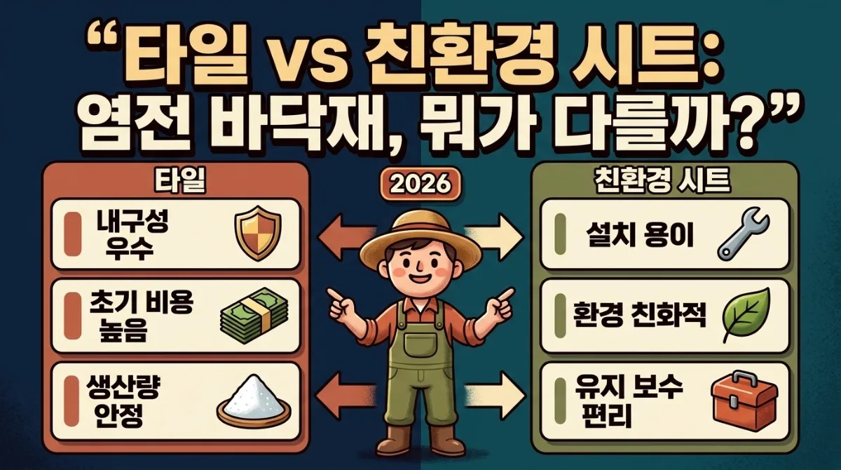 염전 바닥재 개선 지원: 2026년 신청 전 꼭 알아야 할 3가지 함정 이미지 1